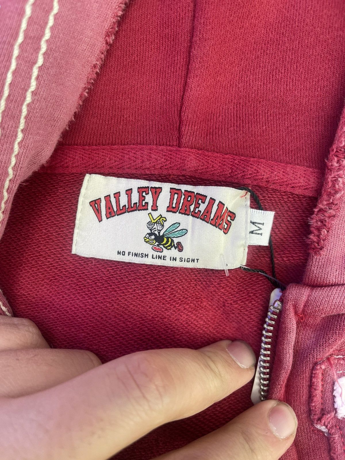 Vale Vale Clasico zip up hoodie Red Size US M / EU 48-50 / 2 - 3 Thumbnail