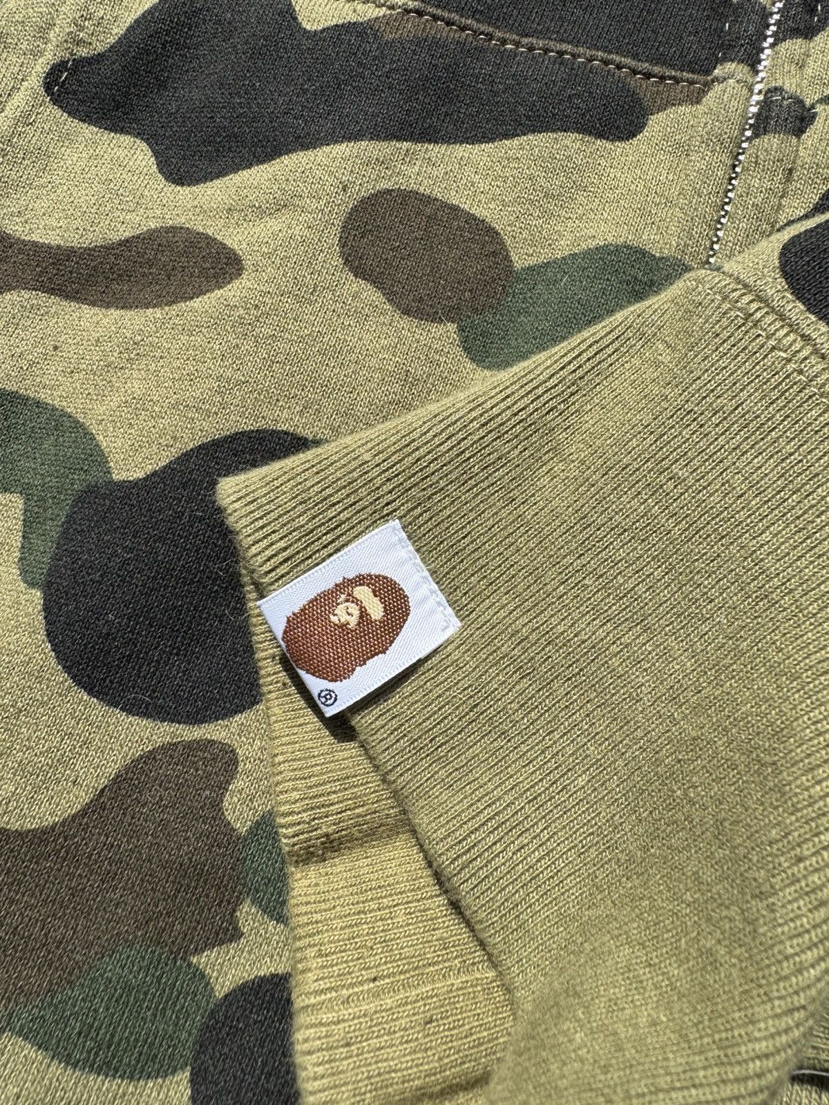 Bape BAPE Camo PONR Shark Full Zip Hoodie Size US XL / EU 56 / 4 - 8 Thumbnail