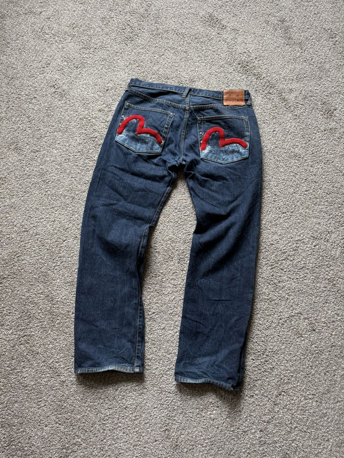 Evisu Selvedge Denim Jeans Size 36 Made in Japan Vintage