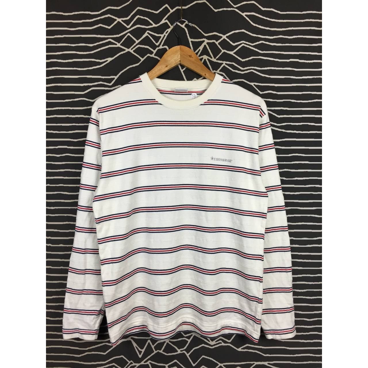 Converse Bundle Polo RL Tee &Converse AllStar Striped Long Sleeve Tee Size US M / EU 48-50 / 2 - 1 Thumbnail