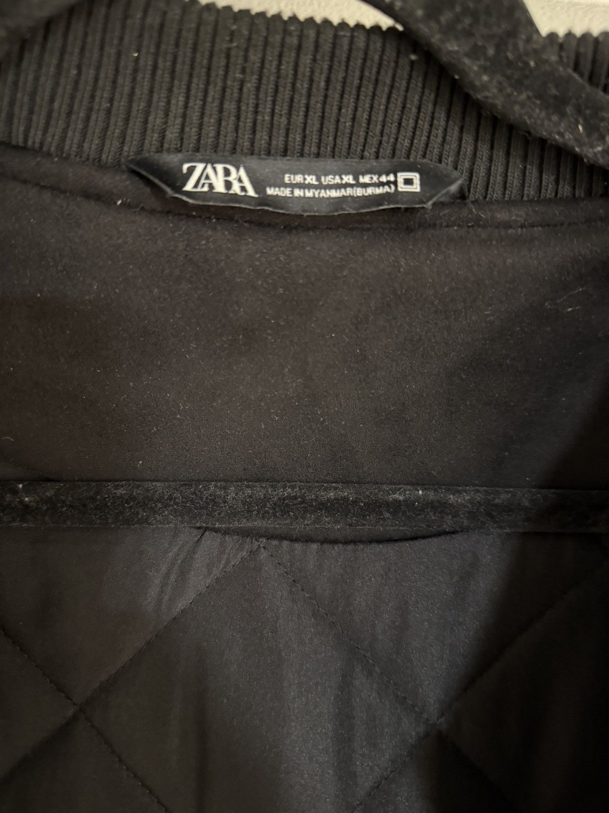 Zara Zara Suede Bomber Jacket - XL Size US XL / EU 56 / 4 - 3 Thumbnail