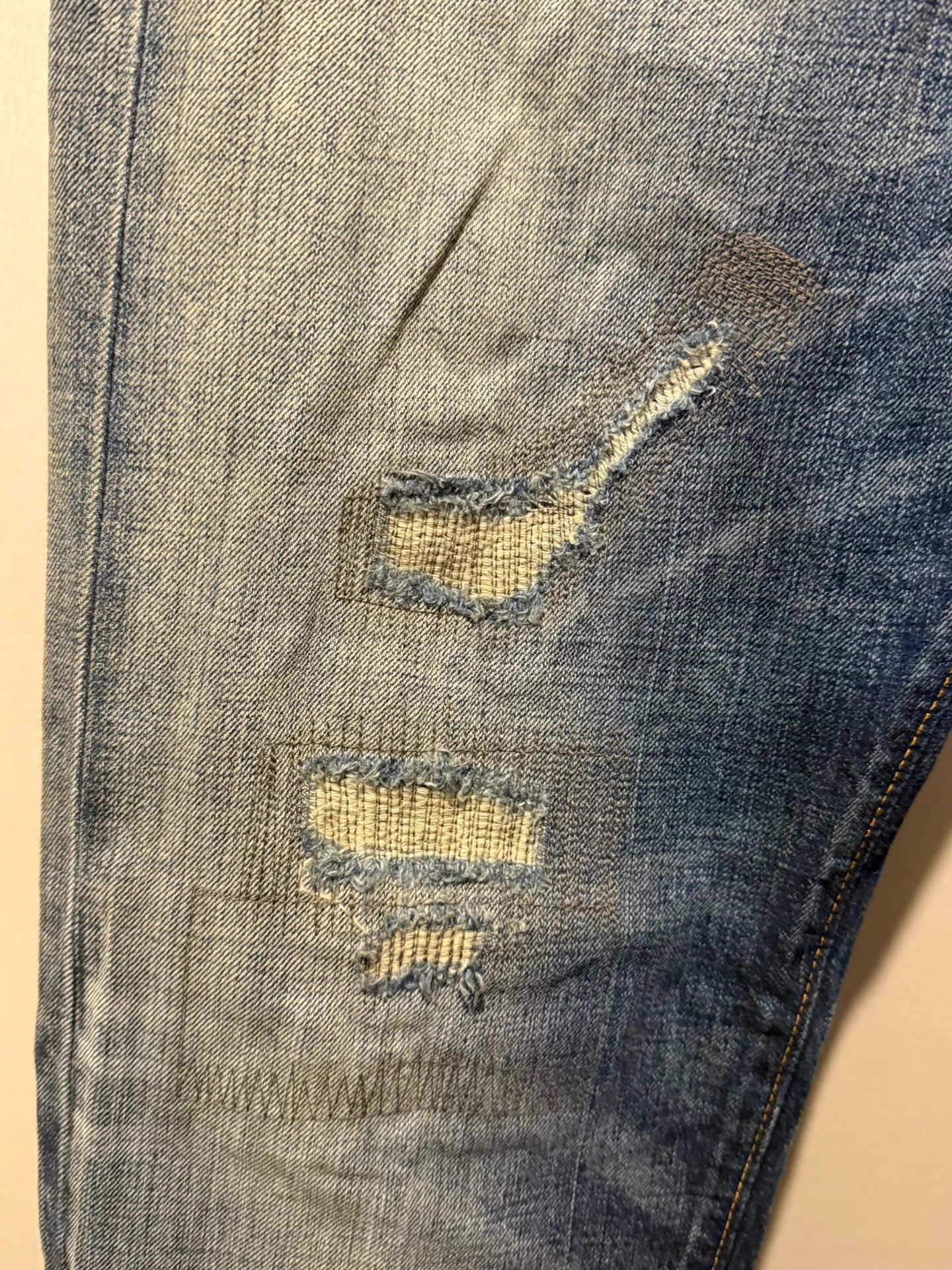 Levi's Levi's 513 Jeans, Distressed Washed Ｑ20 Size US 34 / EU 50 - 3 Thumbnail