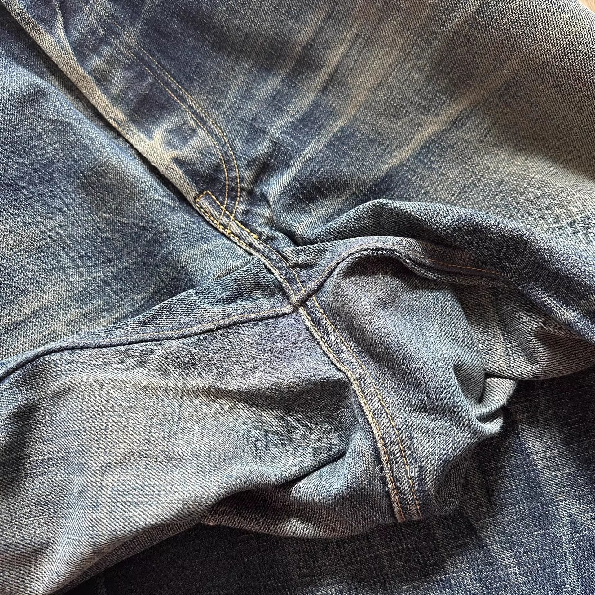 Full Count & Co. Fullcount 1100EX-17 Raw Denim Jeans W30 Size US 30 / EU 46 - 4 Thumbnail