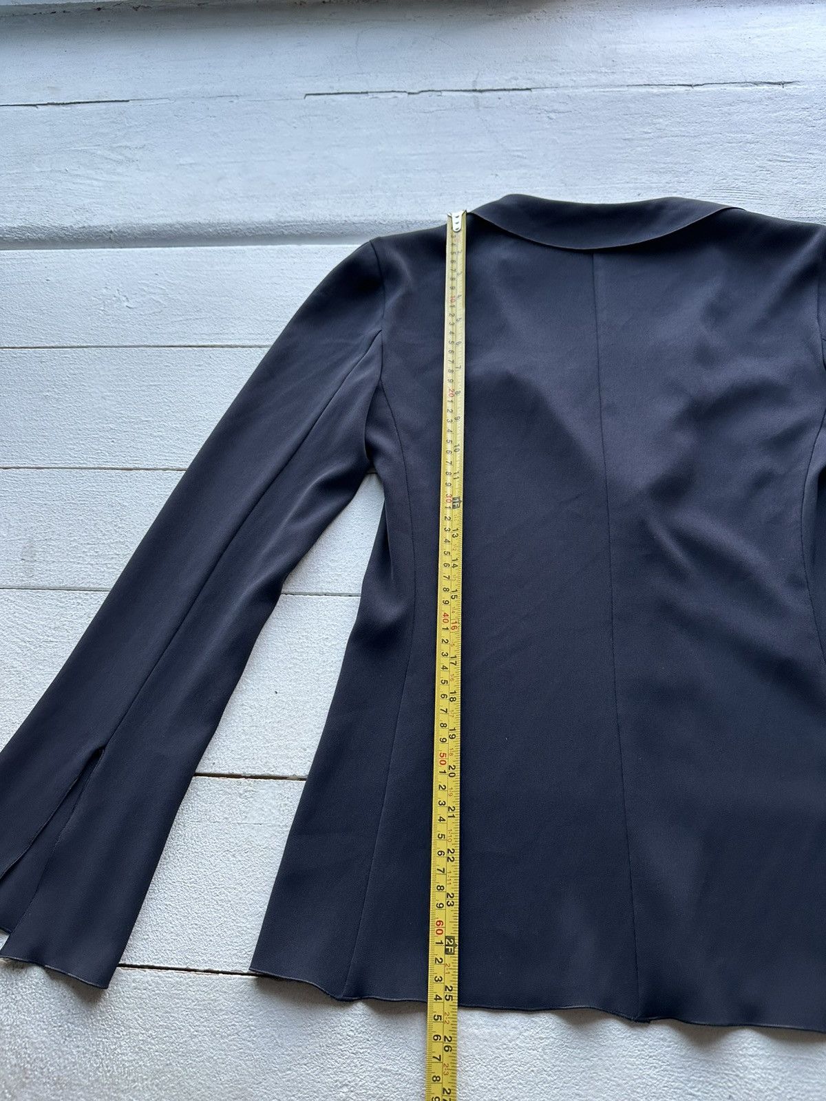 Armani 🚨AVANT GARDE ARMANI 90s RARE longsleeve BLOUSES Y2K LUXURY Size M / US 6-8 / IT 42-44 - 7 Thumbnail