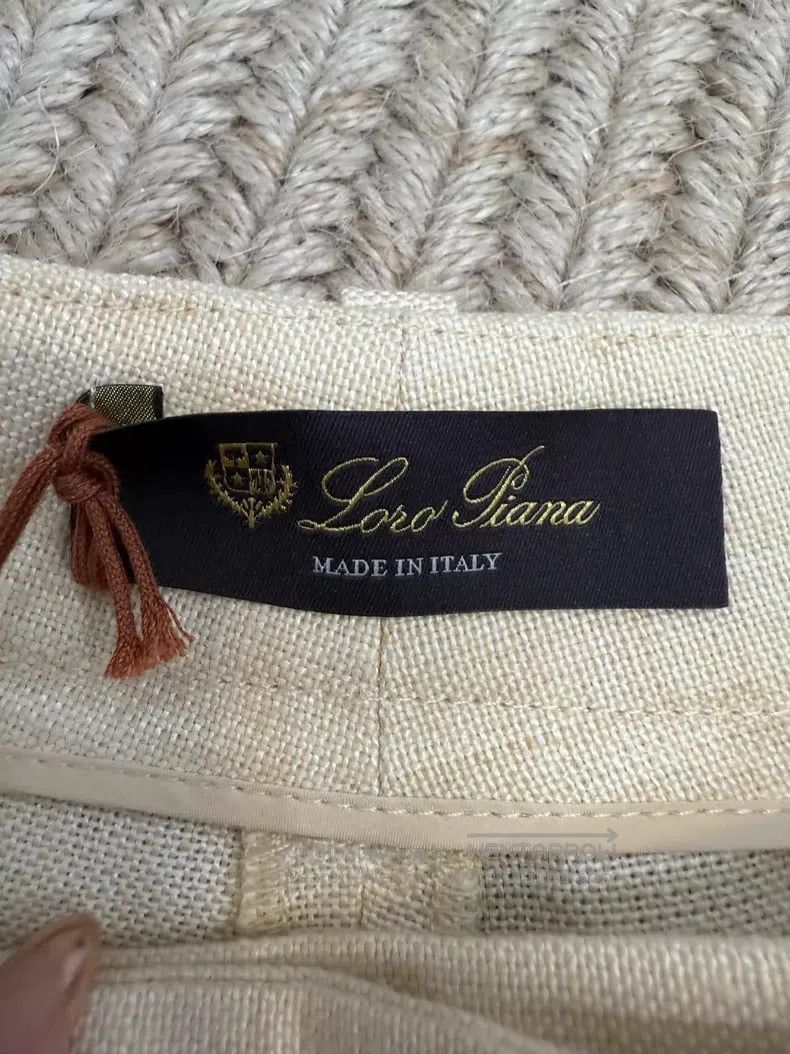 Loro Piana Loro Piana Beige Solid Zip Five-Panel Casual Shorts, 100% Size 26" / US 2 / IT 38 - 3 Thumbnail