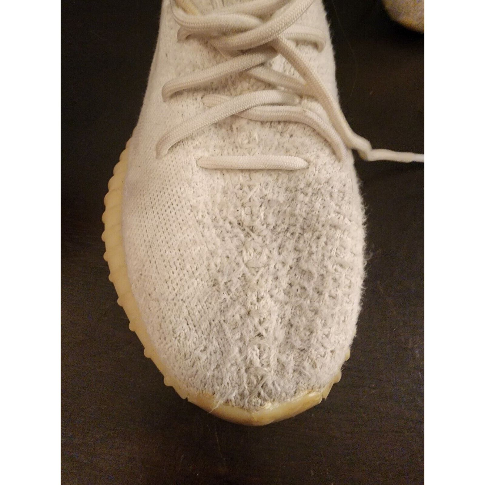 Adidas Sz 7.5 Adidas Yeezy Boost 350 V2 Low Cream Triple White Size US 7.5 / EU 40-41 - 2 Thumbnail
