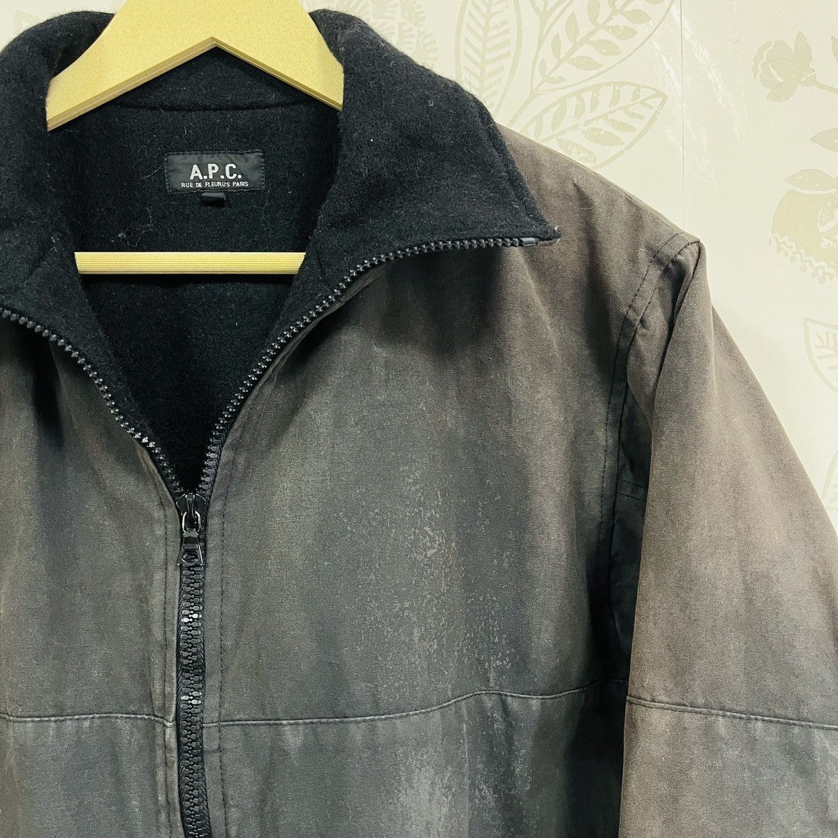 A.P.C. × Vintage Vintage 90s A.P.C Jean Touitou Double Elbow Jacket France Size US S / EU 44-46 / 1 - 6 Thumbnail