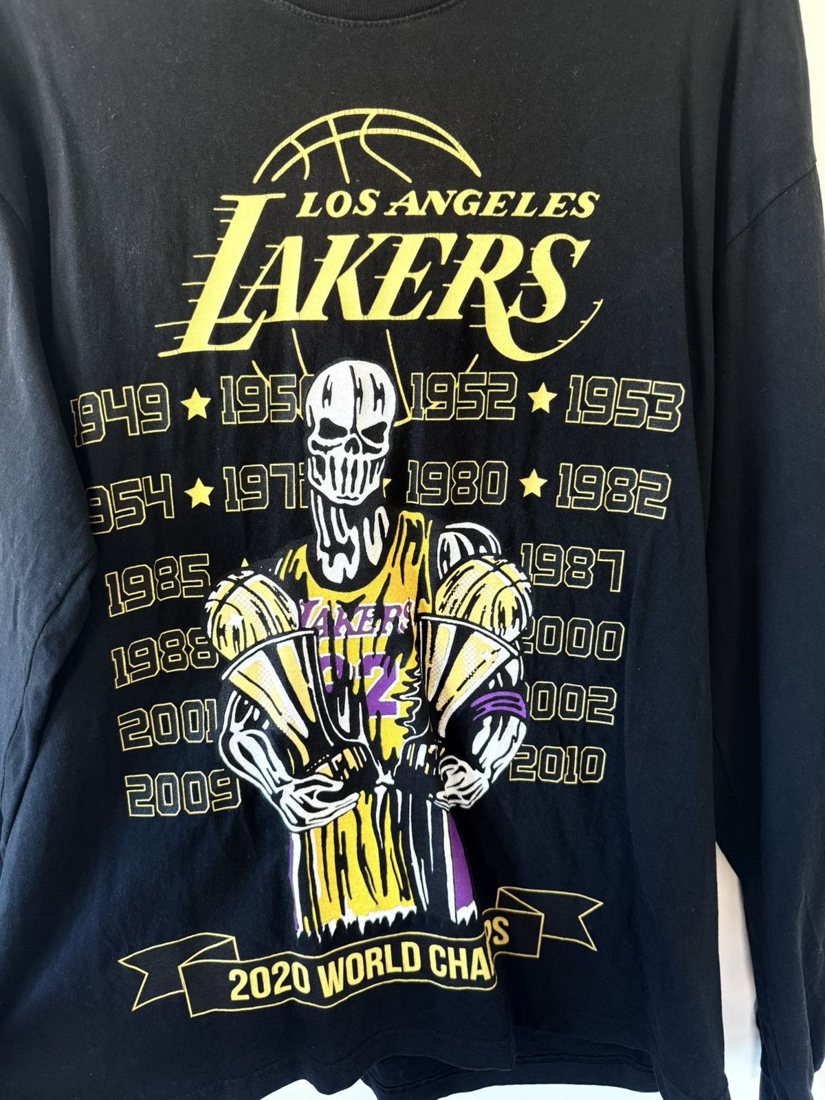 Warren Lotas Warren Lotas Lakers 2020 Championship LS Size US L / EU 52-54 / 3 - 1 Thumbnail