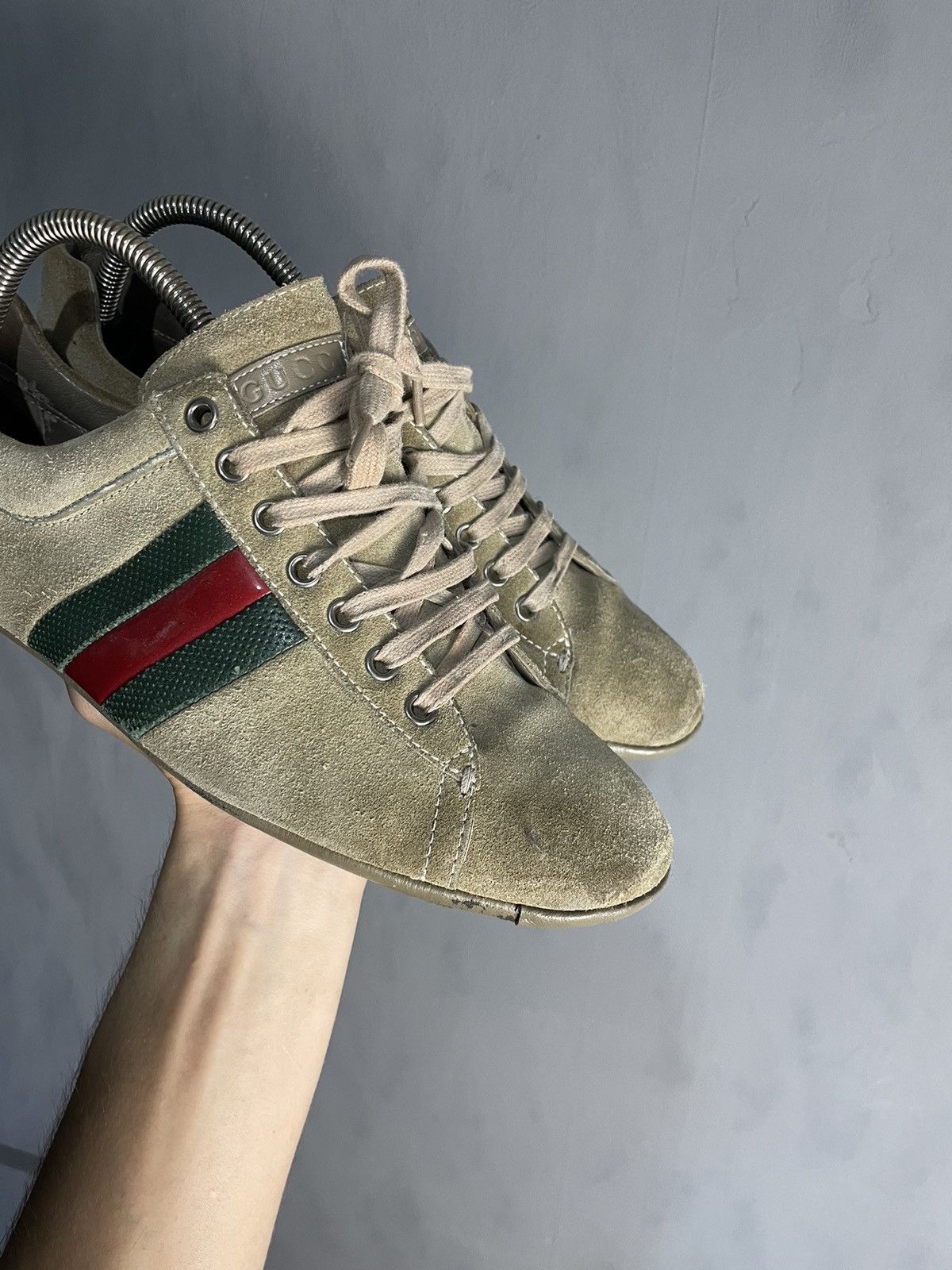 Gucci Gucci beige Sneaker GG US7 Size US 7 / EU 40 - 2 Thumbnail