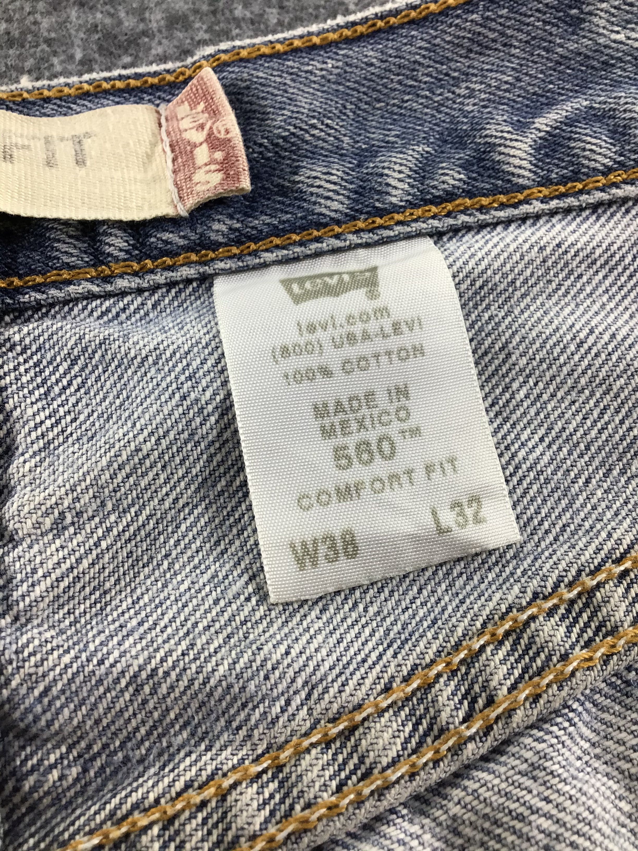 Levi's Vintage Levis 560 Jeans-J605 Size US 38 / EU 54 - 11 Thumbnail