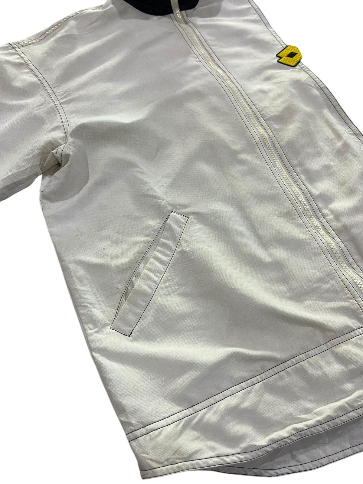 Lotto Sport × Vintage Vintage 90s Lotto Tennis Italiano Windbreaker Size US M / EU 48-50 / 2 - 4 Thumbnail