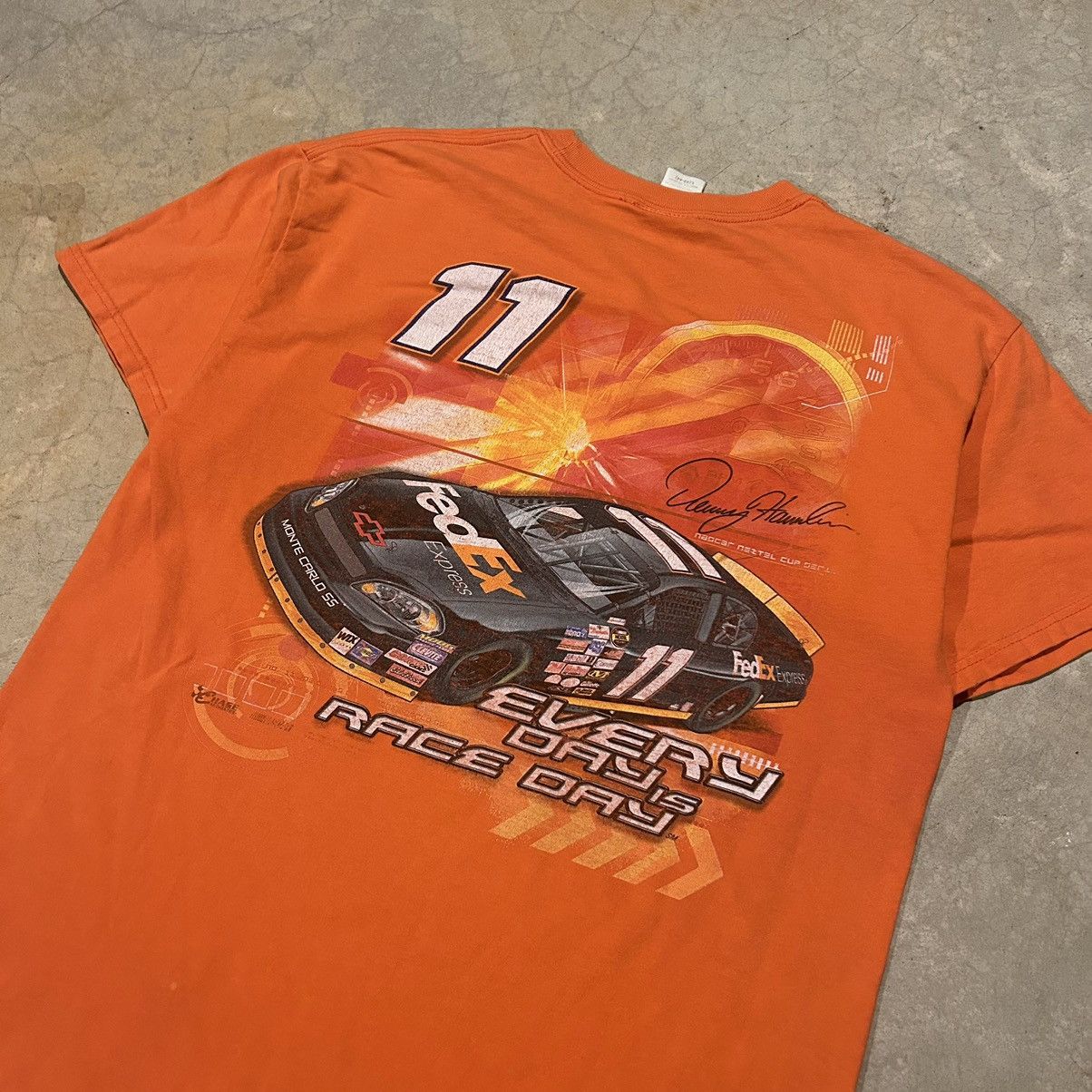 NASCAR × Vintage Crazy Vintage Y2K Nascar FedEx Racing Tee Size US L / EU 52-54 / 3 - 6 Thumbnail