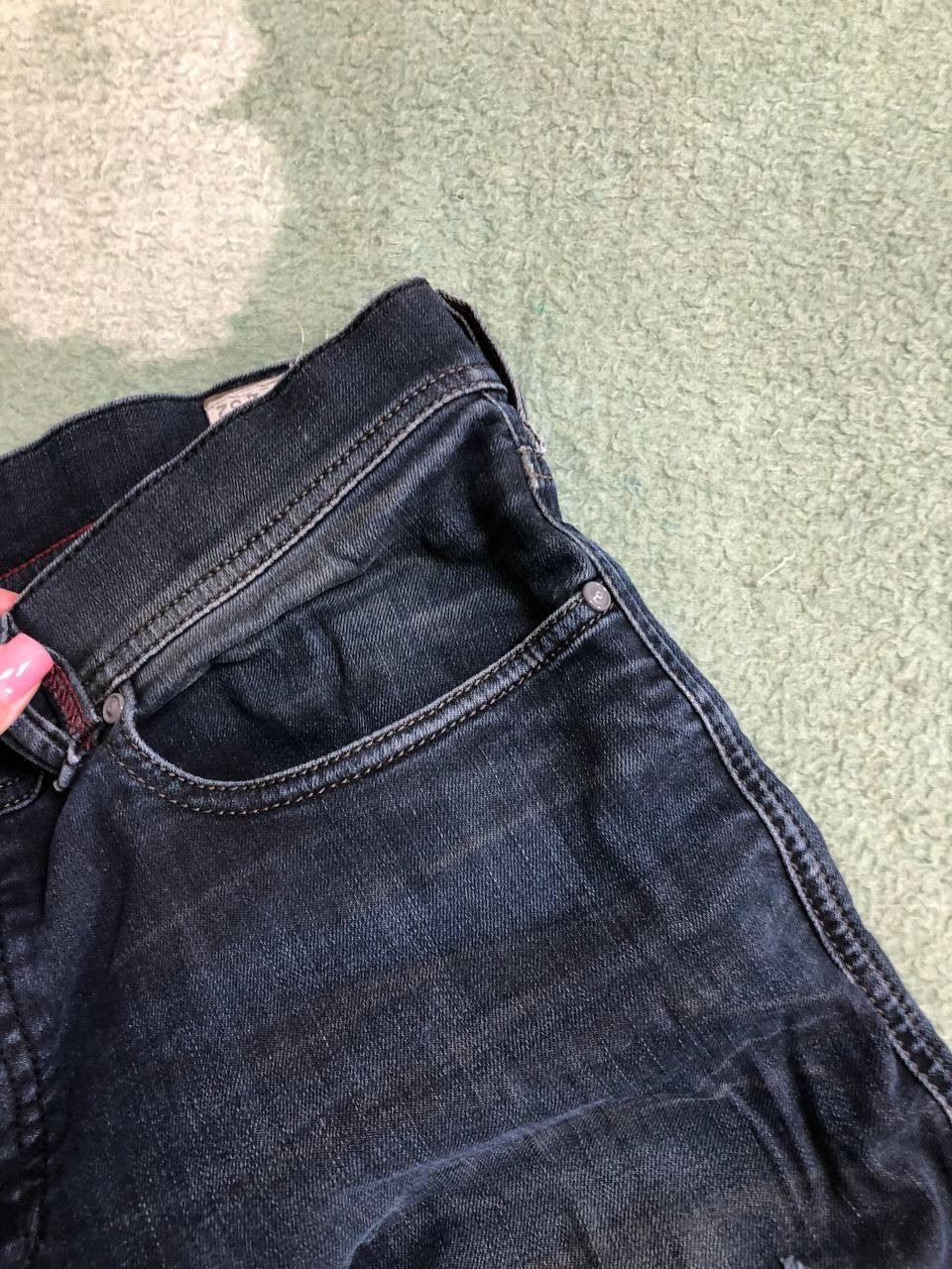 Diesel Diesel Jeans Men Tepphar Slim Carrot Stretch Destroyed Wash Size US 32 / EU 48 - 13 Thumbnail