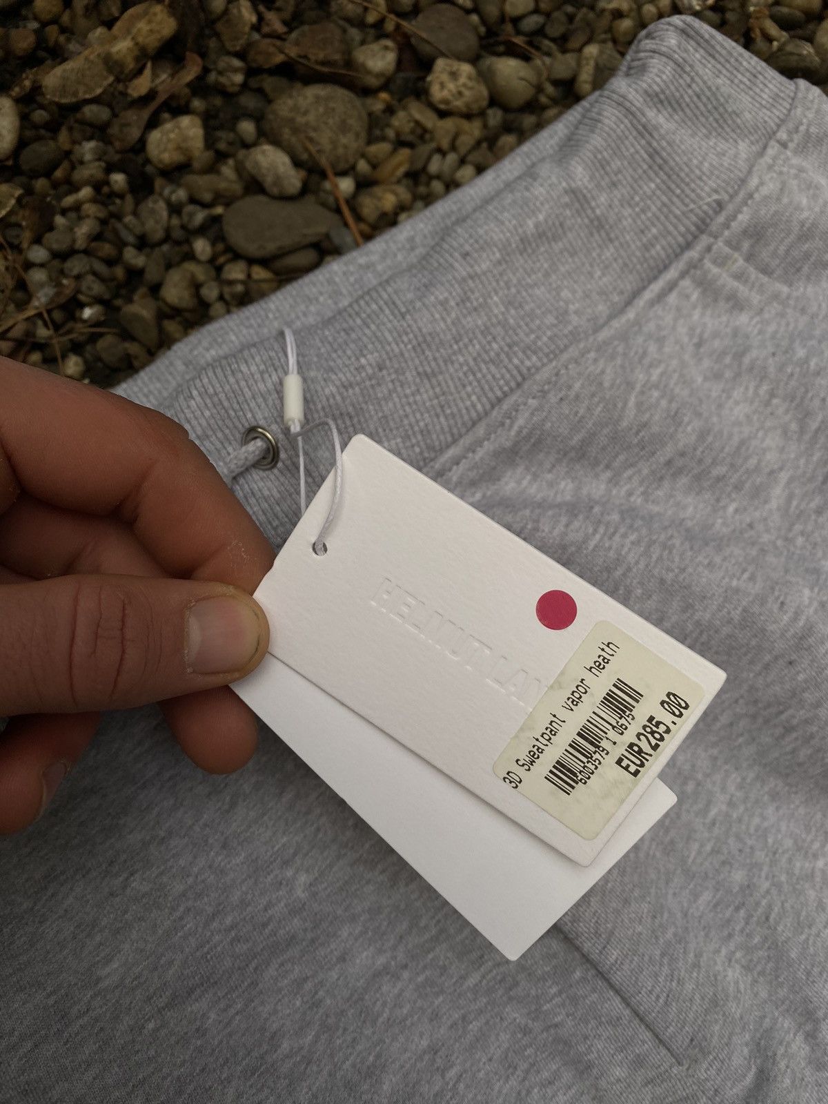 Helmut Lang Helmut Lang 3D Logo Sweatpants Size US 34 / EU 50 - 2 Thumbnail