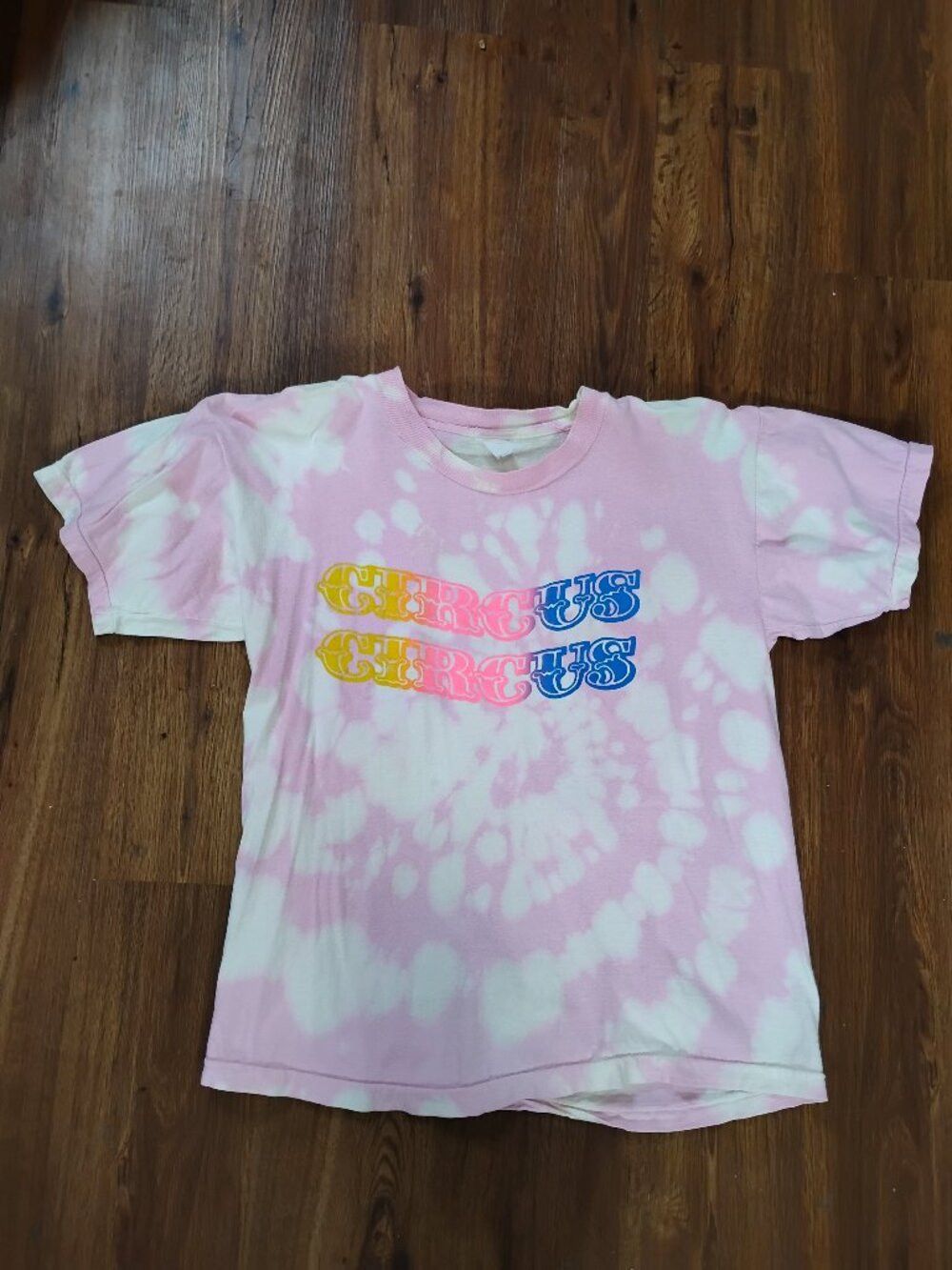 Other Vintage Circus Circus Reverse Tie Dye T-Shirt Size US L / EU 52-54 / 3 - 2 Thumbnail