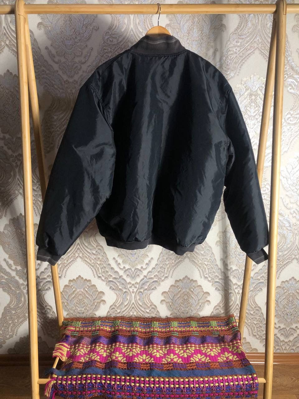 Nike × Vintage VERY RARE NIKE AIR BOMBER LIGHT JACKET DRILL Y2K 90s SWOOSH Size US XL / EU 56 / 4 - 10 Thumbnail