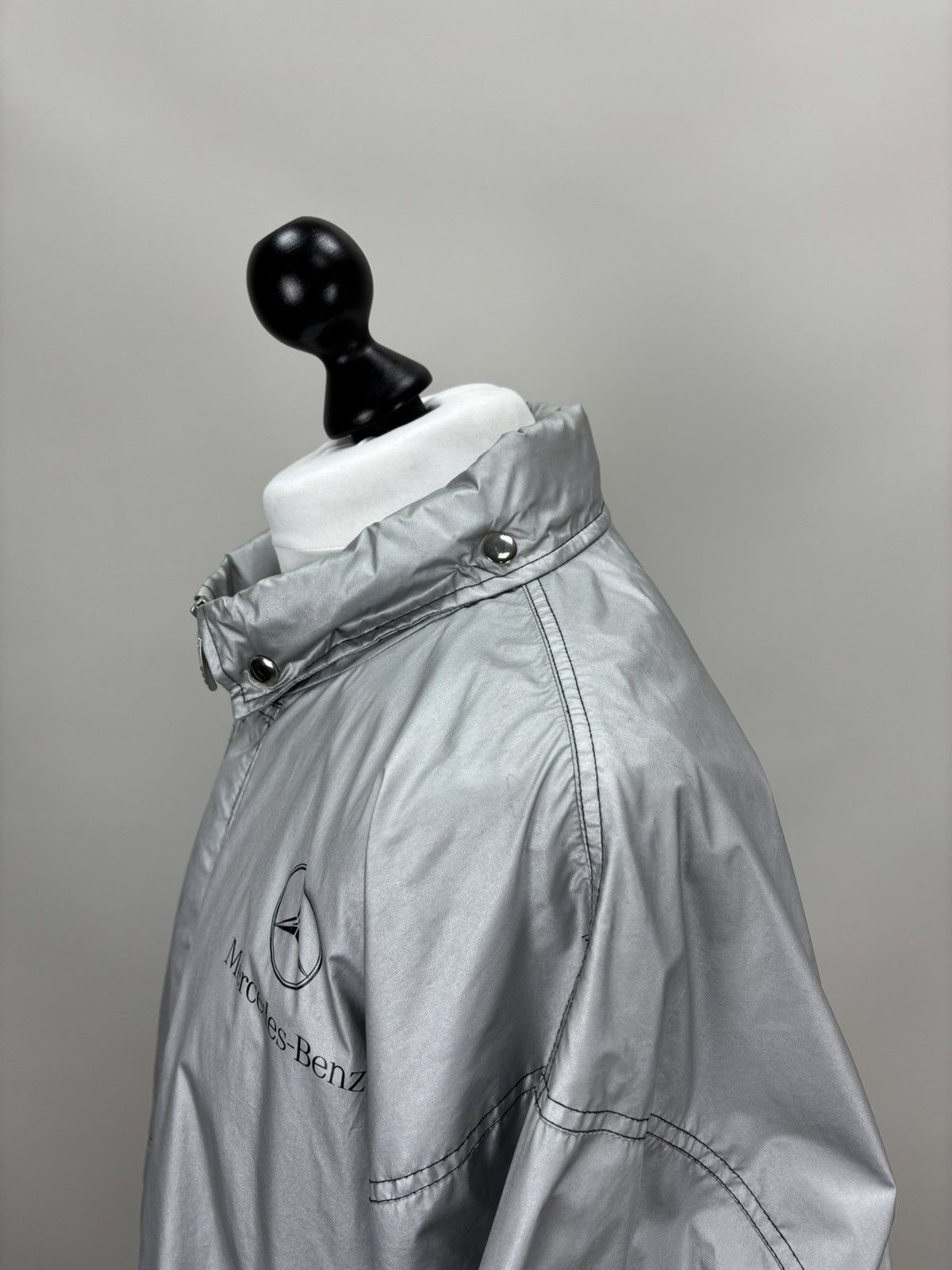 Mercedes-Benz Mens jacket Mercedes Benz Size L Color Gray Size US L / EU 52-54 / 3 - 11 Thumbnail