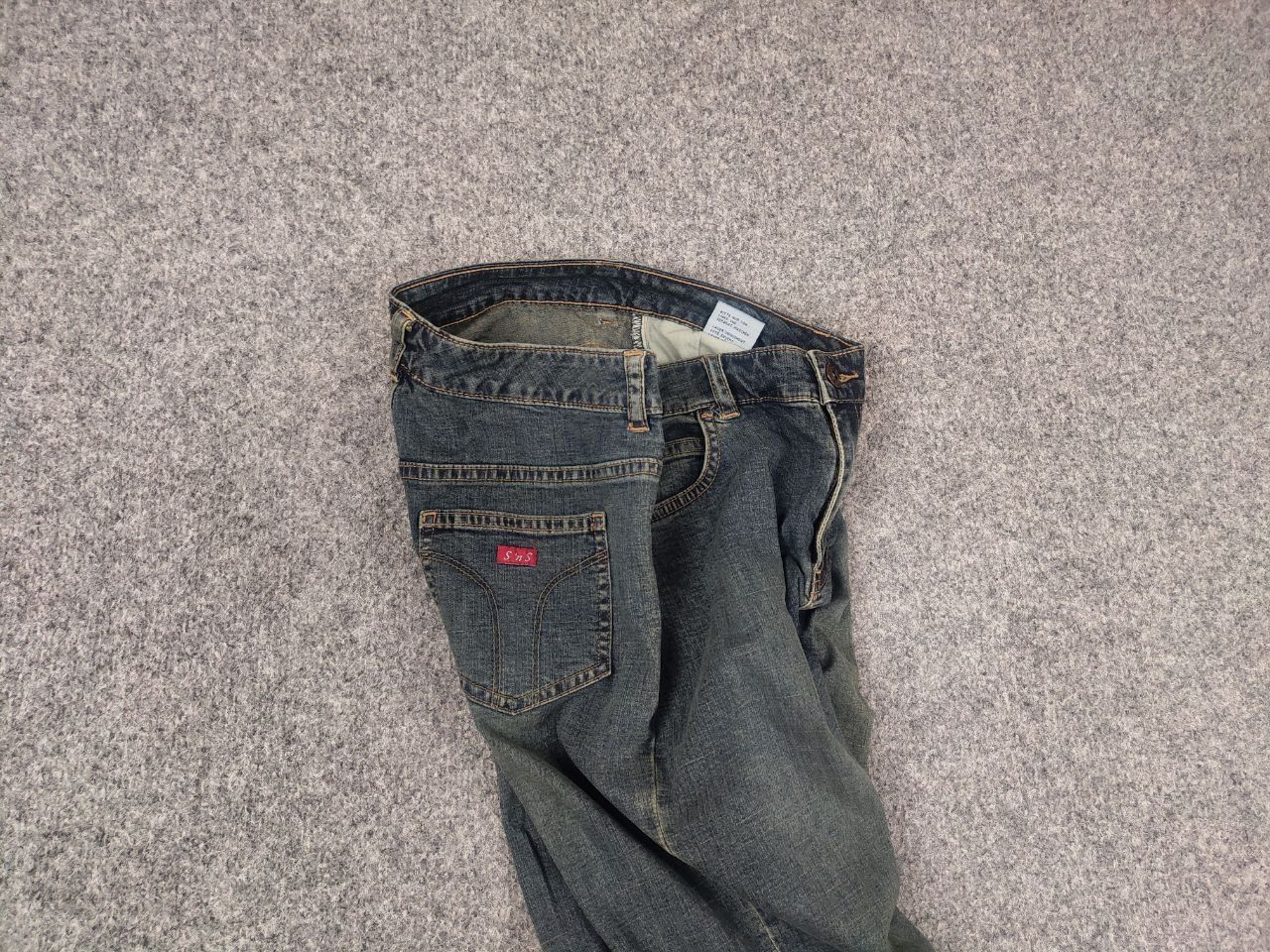 If Six Was Nine Vintage Y2K Flared Jeans Dark if six was nine LGB Opium Size 29" - 4 Thumbnail