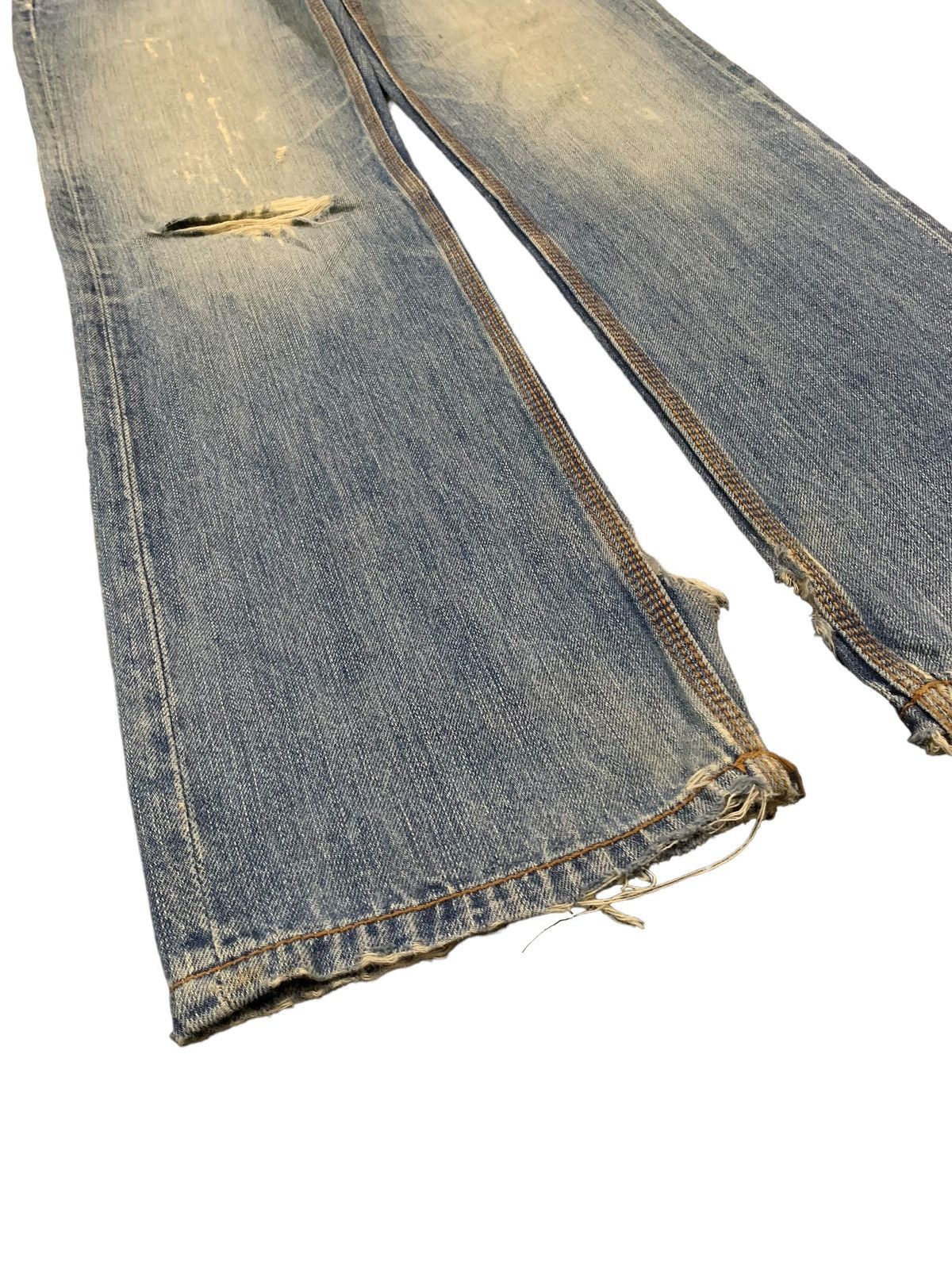 Aeropostale Vintage Aeropostale Mud Wash Distressed Grunge Jeans Size US 30 / EU 46 - 9 Thumbnail