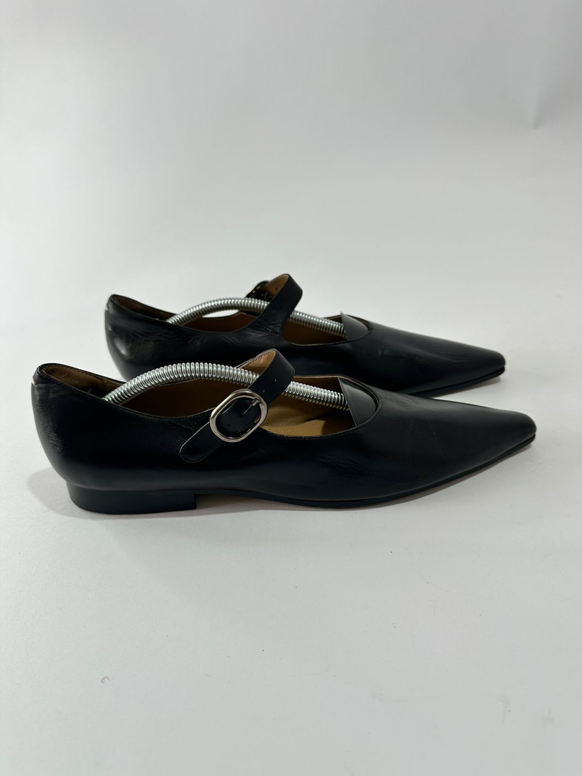 Maison Margiela Maison Margiela Black Hyperion Mary Jane Loafers EU37 Size US 7 / IT 37 - 1 Thumbnail