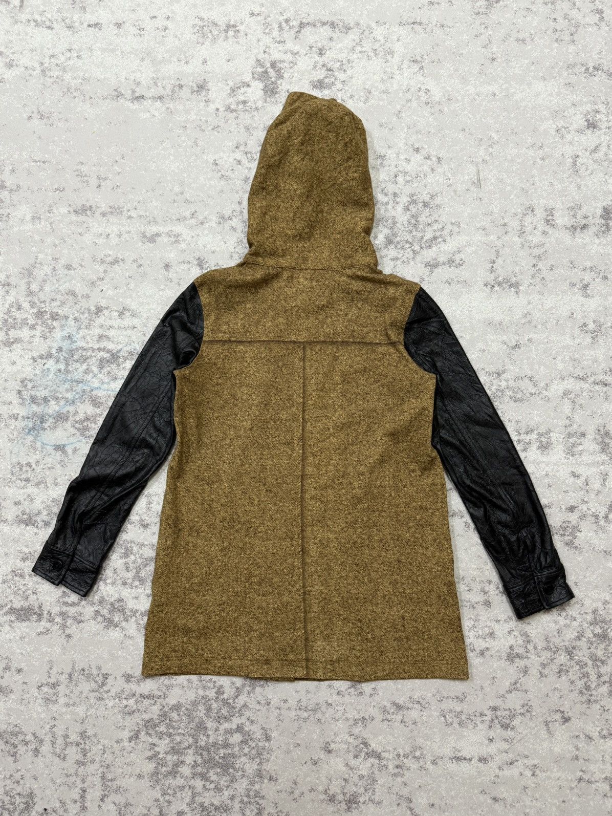 Hysteric Glamour Vintage Y2K Hysteric Glamour Pvc Sleeve Hoodie Sweater Size US S / EU 44-46 / 1 - 14 Thumbnail