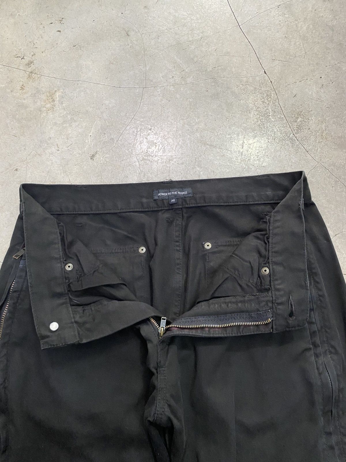 Ann Demeulemeester Beautiful Rare POWER OF THE PEOPLE Size US 30 / EU 46 - 3 Thumbnail