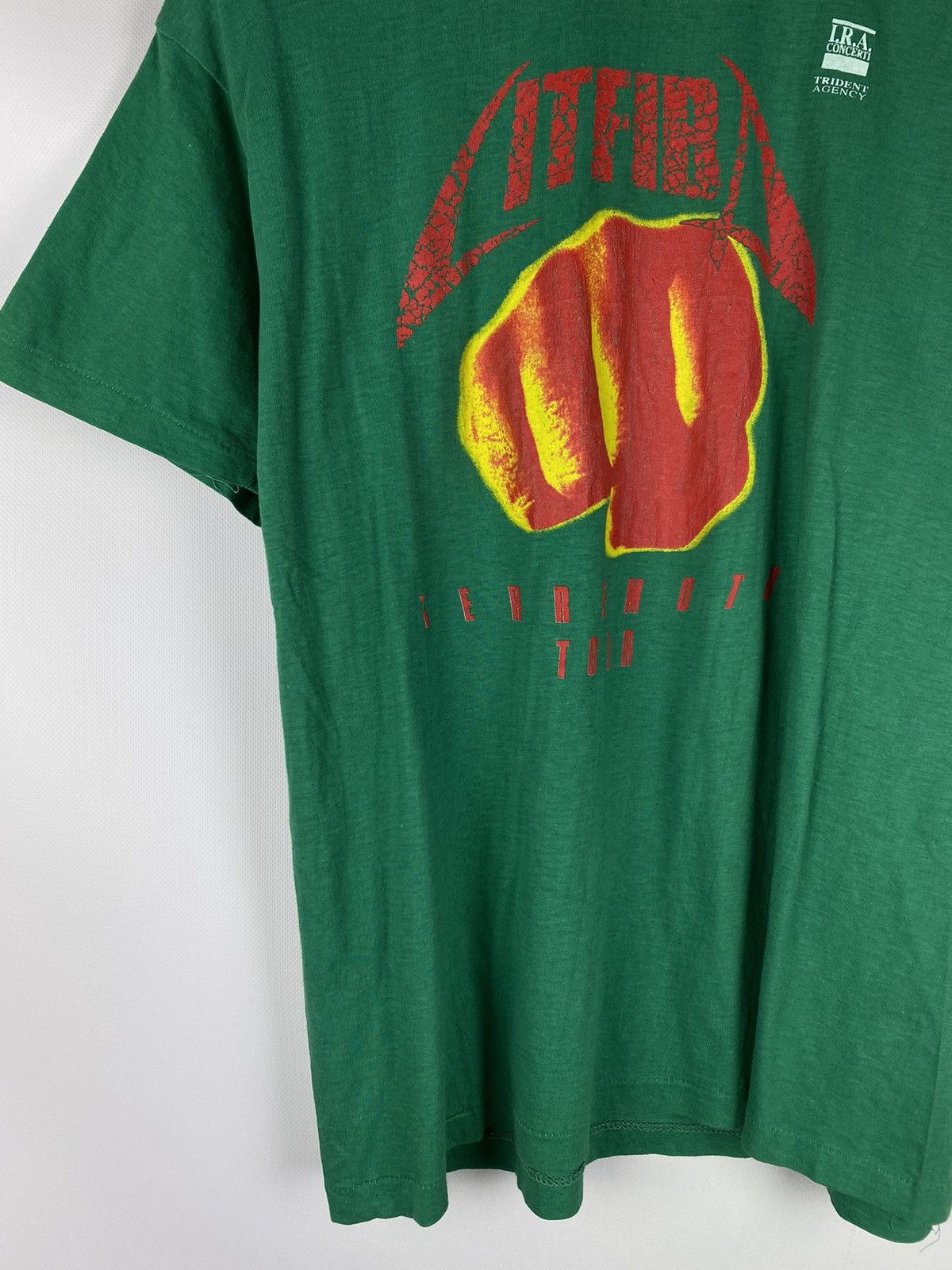 Band Tees × Vintage Vintage 90s Litfiba Terremoto tour band t shirt size Xl Size US XL / EU 56 / 4 - 7 Thumbnail
