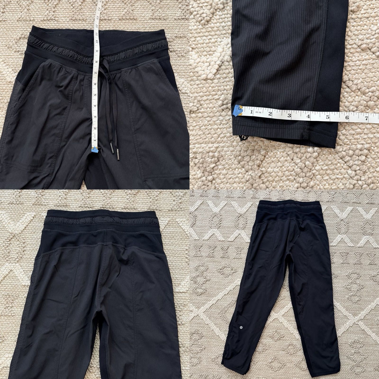 Lululemon lululemon athletica Dance Studio Mid-Rise Crop 25" Black W6CDQS Size 4 Women Pants ## Size ONE SIZE - 8 Thumbnail