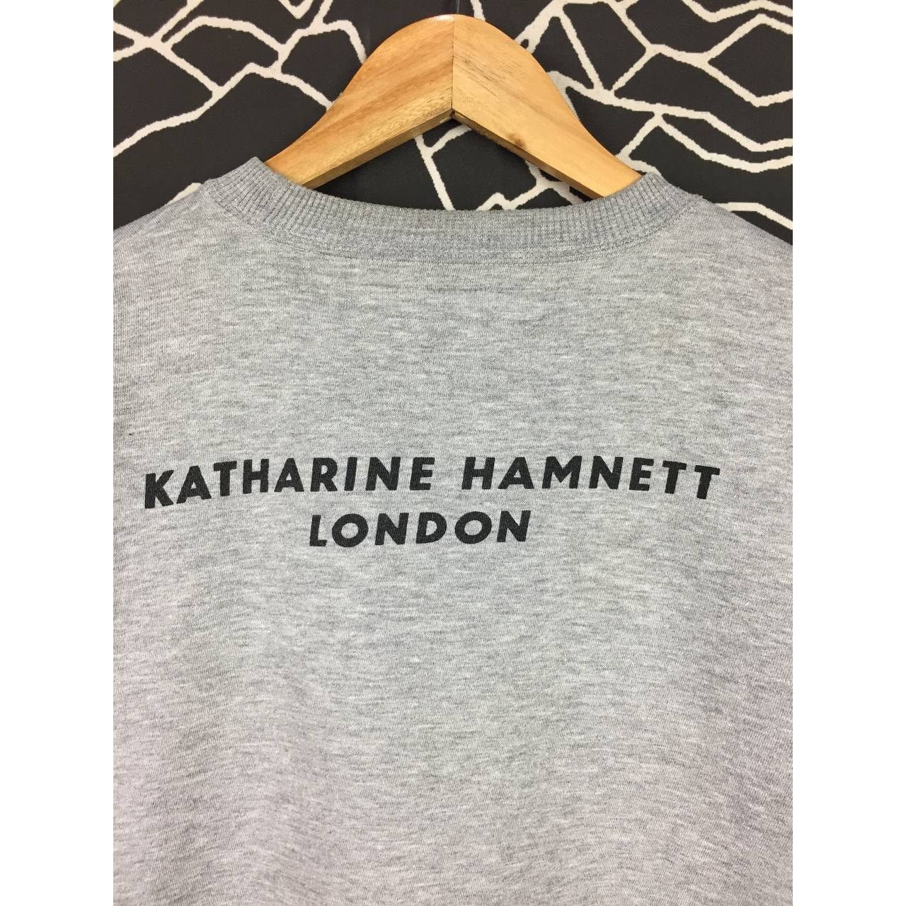 Katharine Hamnett London Vtg Katharine Hamnett London Spell Out Logo Sweatshirt Size US M / EU 48-50 / 2 - 11 Thumbnail