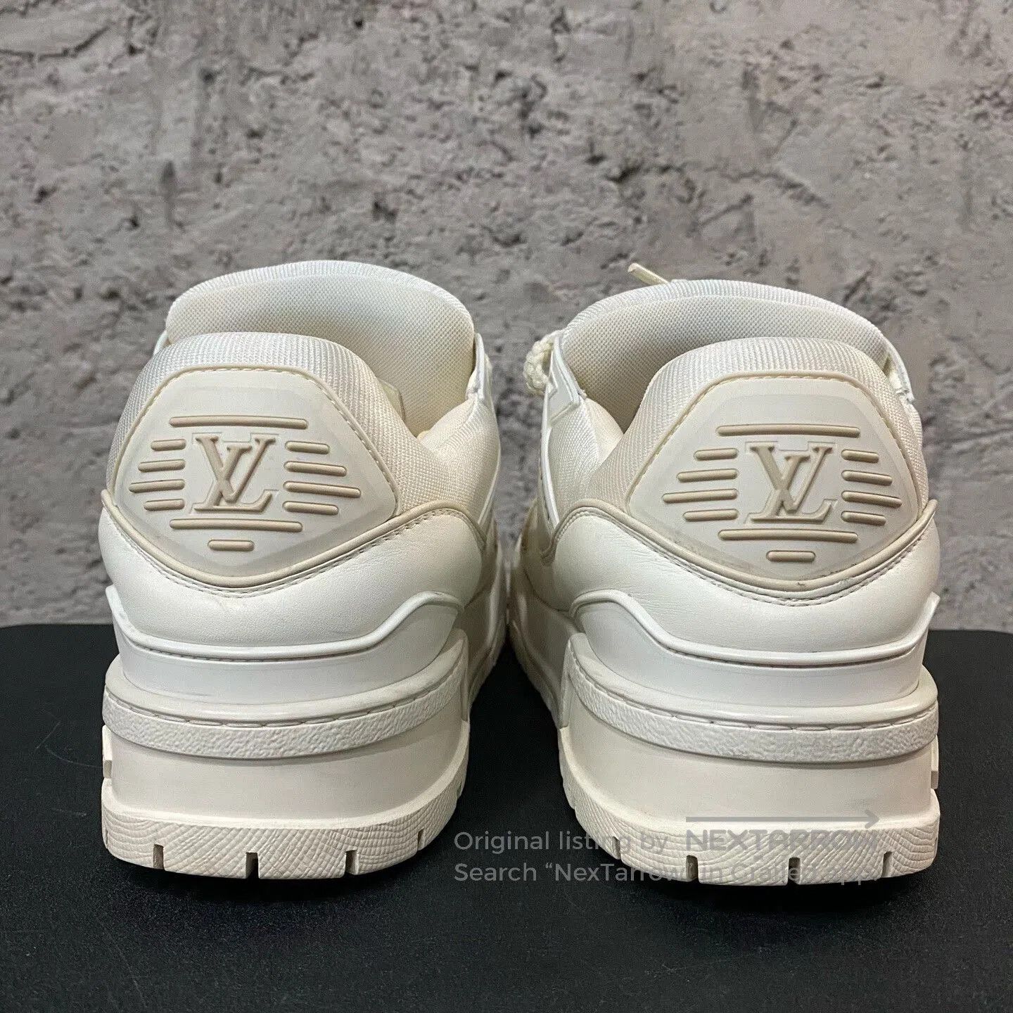Louis Vuitton Louis Vuitton White LV Trainer Sneakers. Size US 8 / EU 41 - 3 Thumbnail