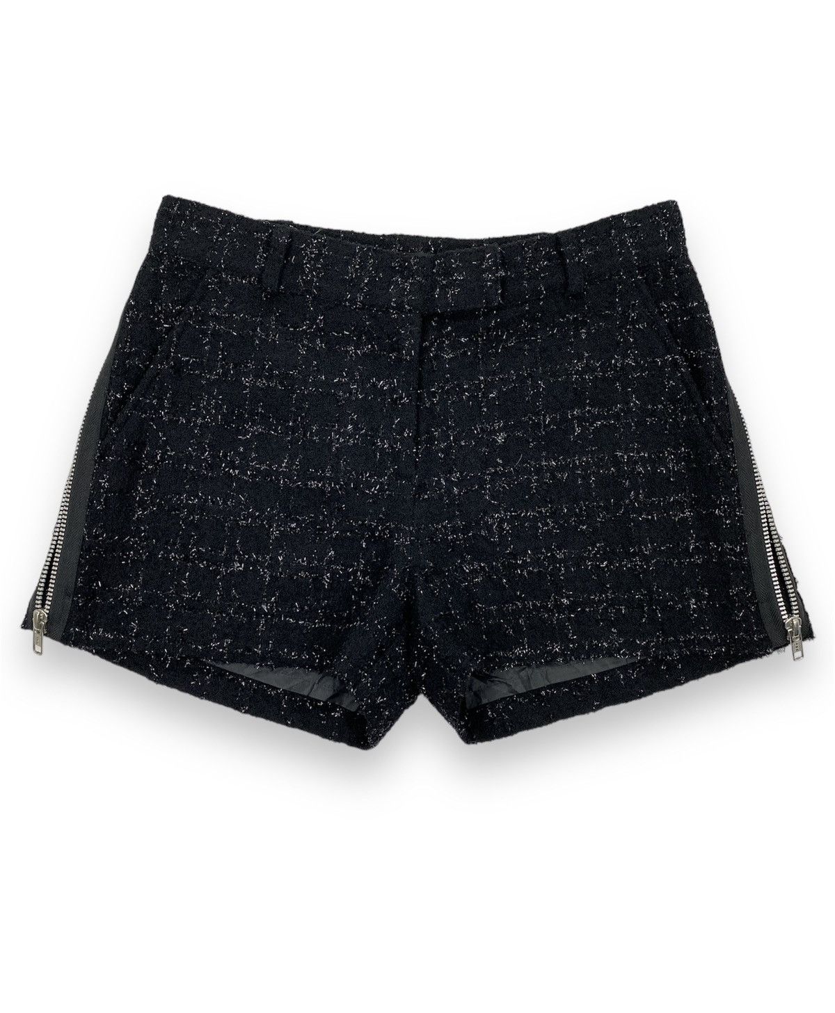 Designer × Japanese Brand Nicky Hilton 09AW Side Zipper Shorts Size 27" / US 4 / IT 40 - 1 Thumbnail