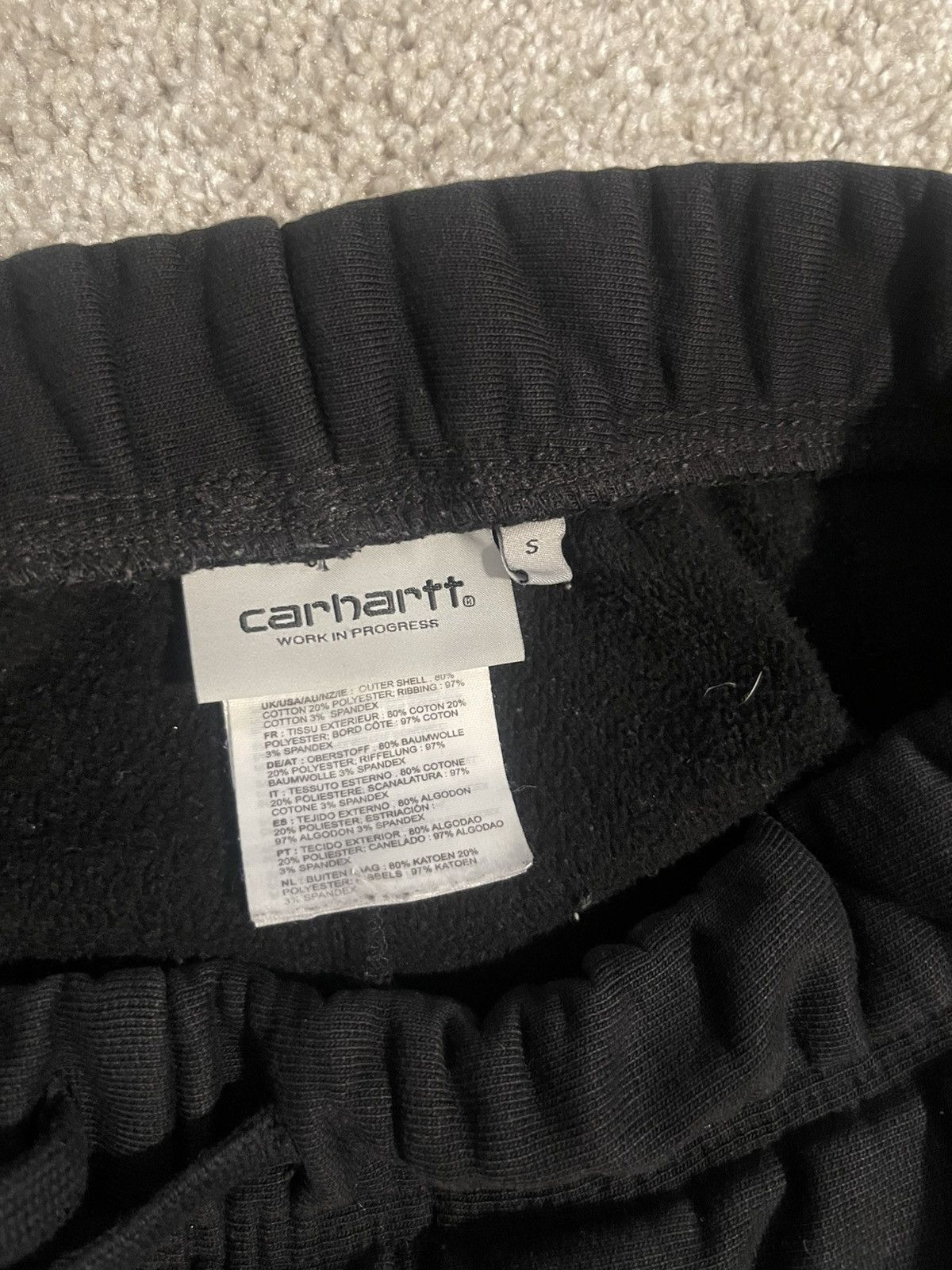Carhartt Carhartt American Script Jogging Pant Black Size US 32 / EU 48 - 4 Thumbnail