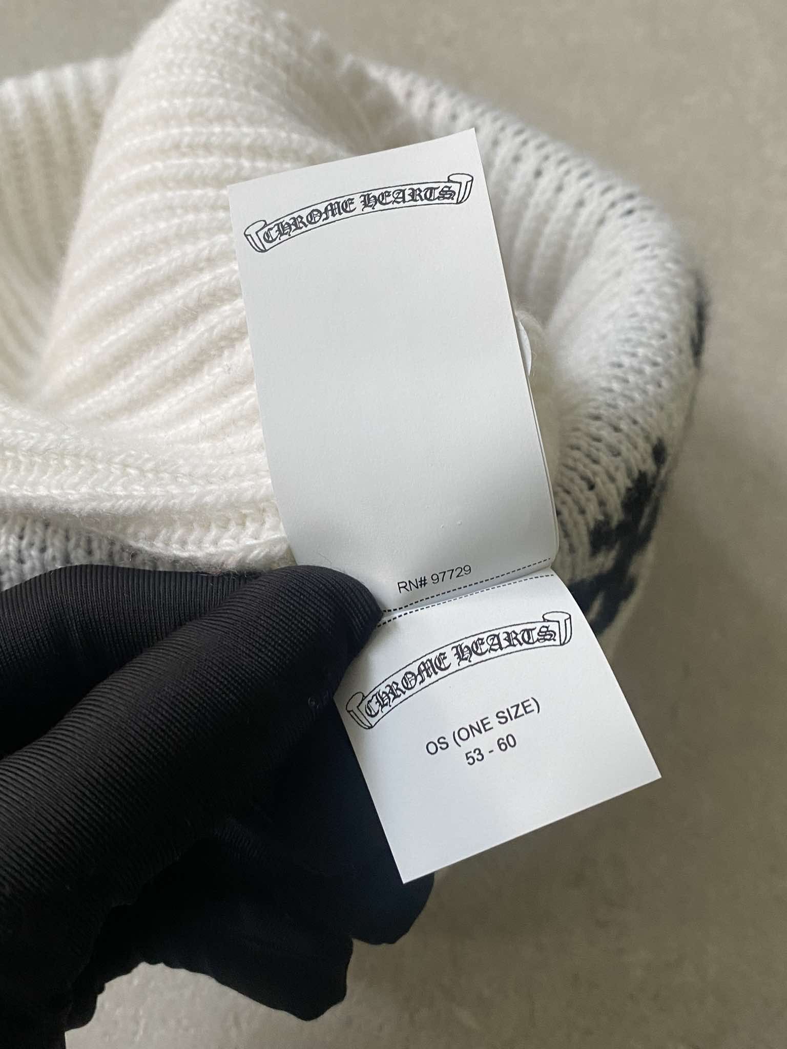 Chrome Hearts CHROME HEARTS BIG DADDY Cashmere Beanie Size ONE SIZE - 8 Thumbnail