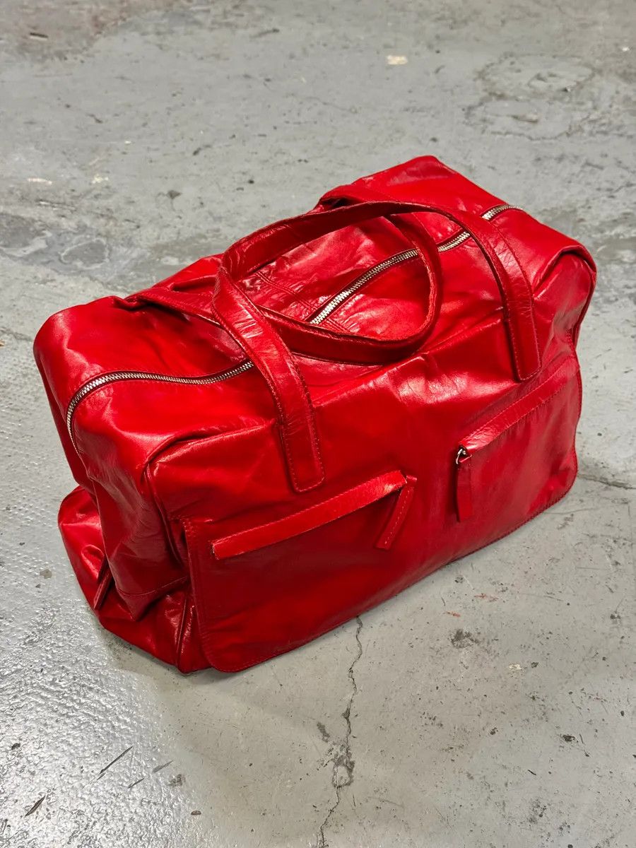 Jil Sander Jil Sander Red Tactical Multi-Pocket Handle Bag Size ONE SIZE - 1 Thumbnail