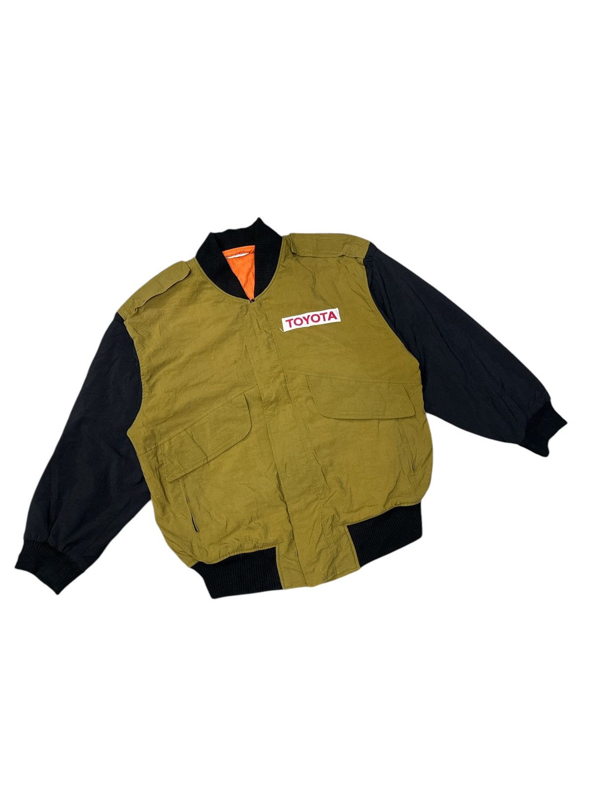 Japanese Brand VINTAGE TOYOTA RACING BOMBER JACKET Size US XL / EU 56 / 4 - 2 Thumbnail