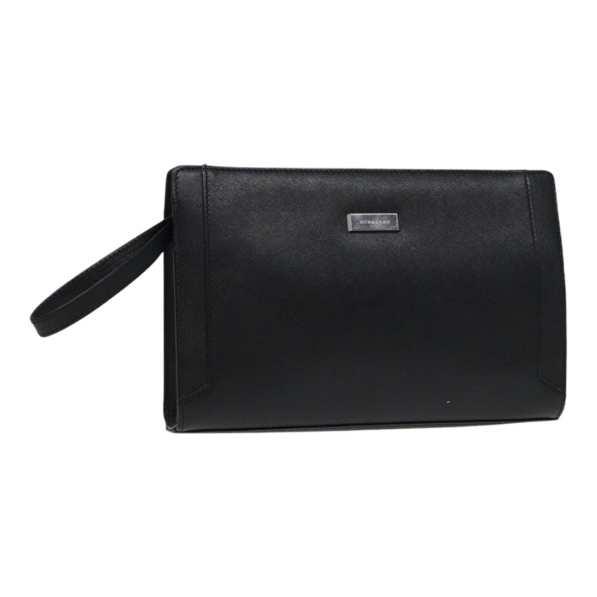 Burberry Burberry Zip Pouch Leather Size ONE SIZE - 1 Thumbnail