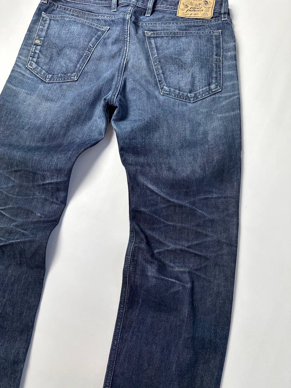 Diesel Vintage Diesel Wide Washed Denim Jeans Japanese Size US 34 / EU 50 - 10 Thumbnail