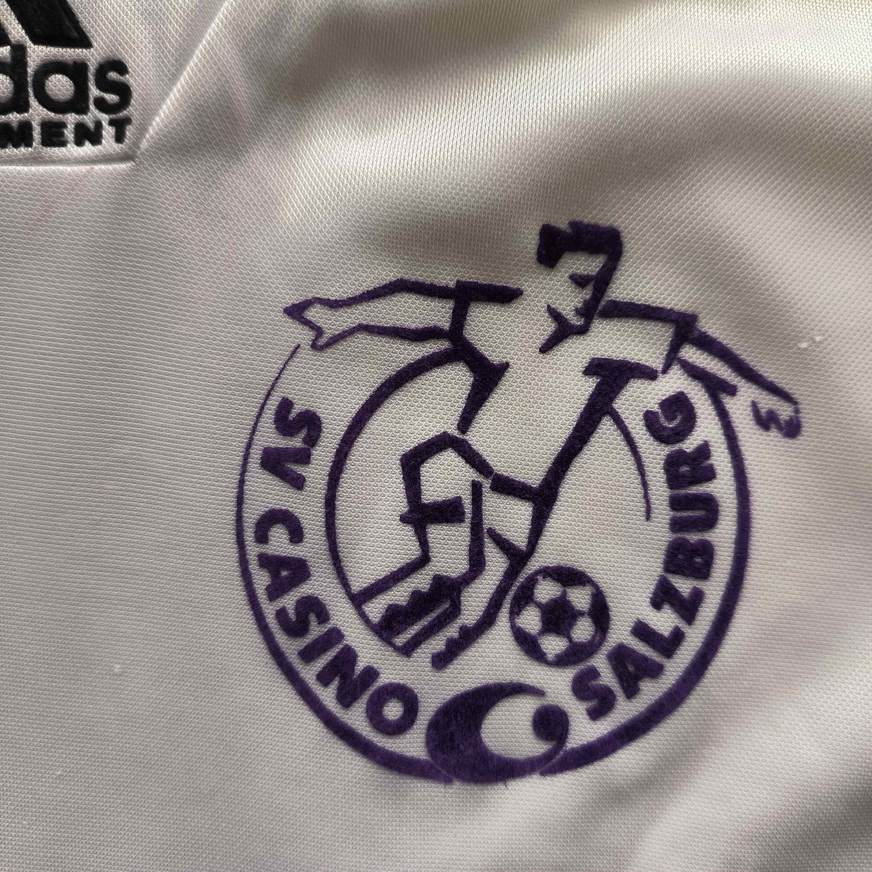 Adidas Casino Salzburg 1994-95 Adidas home football jersey size S Size US S / EU 44-46 / 1 - 3 Thumbnail