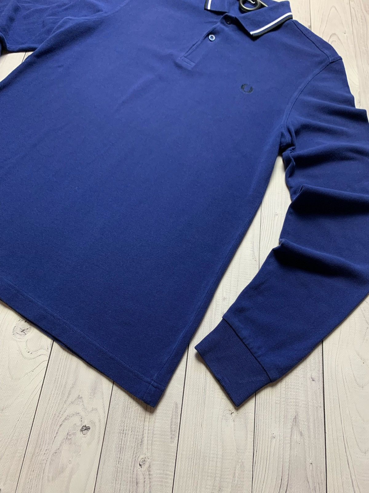 Fred Perry Fred Perry long sleeve polo shirt blue Size M Size US M / EU 48-50 / 2 - 5 Thumbnail