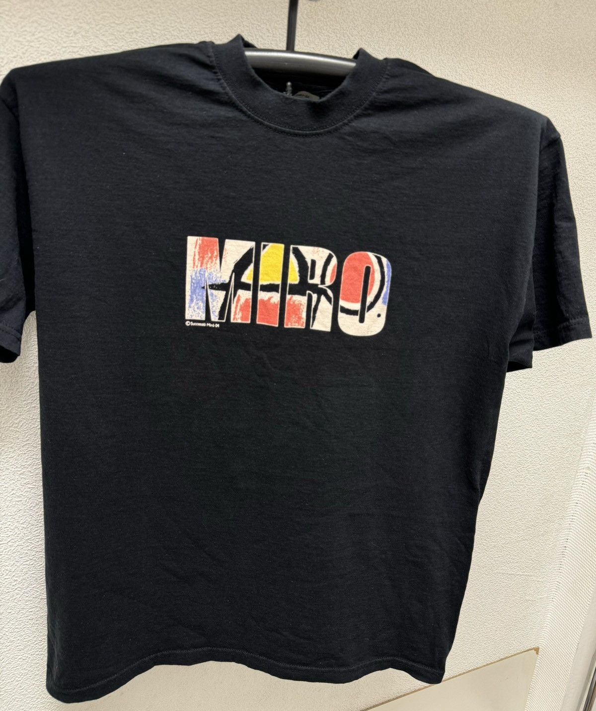 Arts & Science Successio Miro 04 vintage black t-shirt M sz art 2004 Size US M / EU 48-50 / 2 - 4 Thumbnail