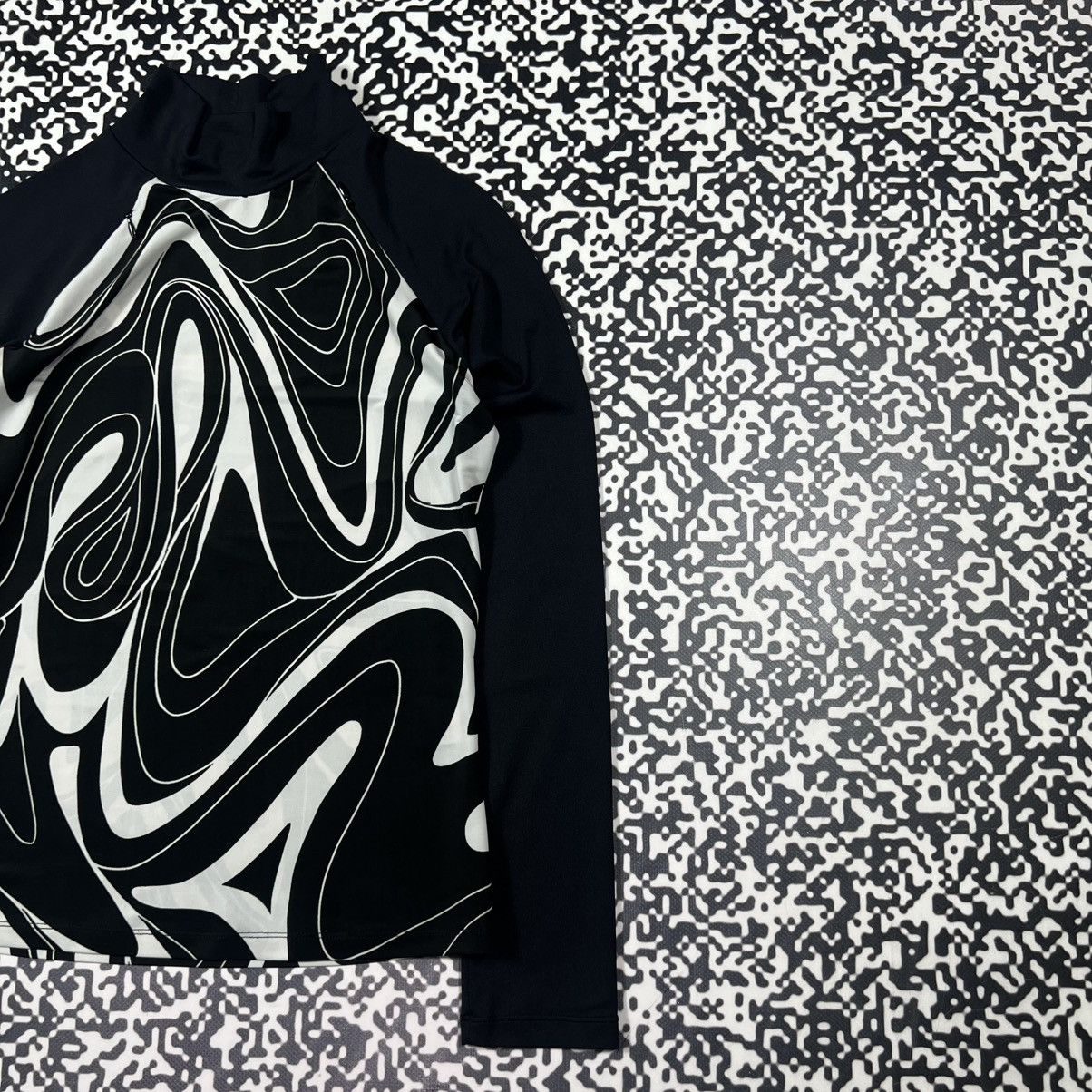 Japanese Brand Vintage Y2K Japanese Abstract Print Retro Style Longsleeve Size M / US 6-8 / IT 42-44 - 5 Thumbnail