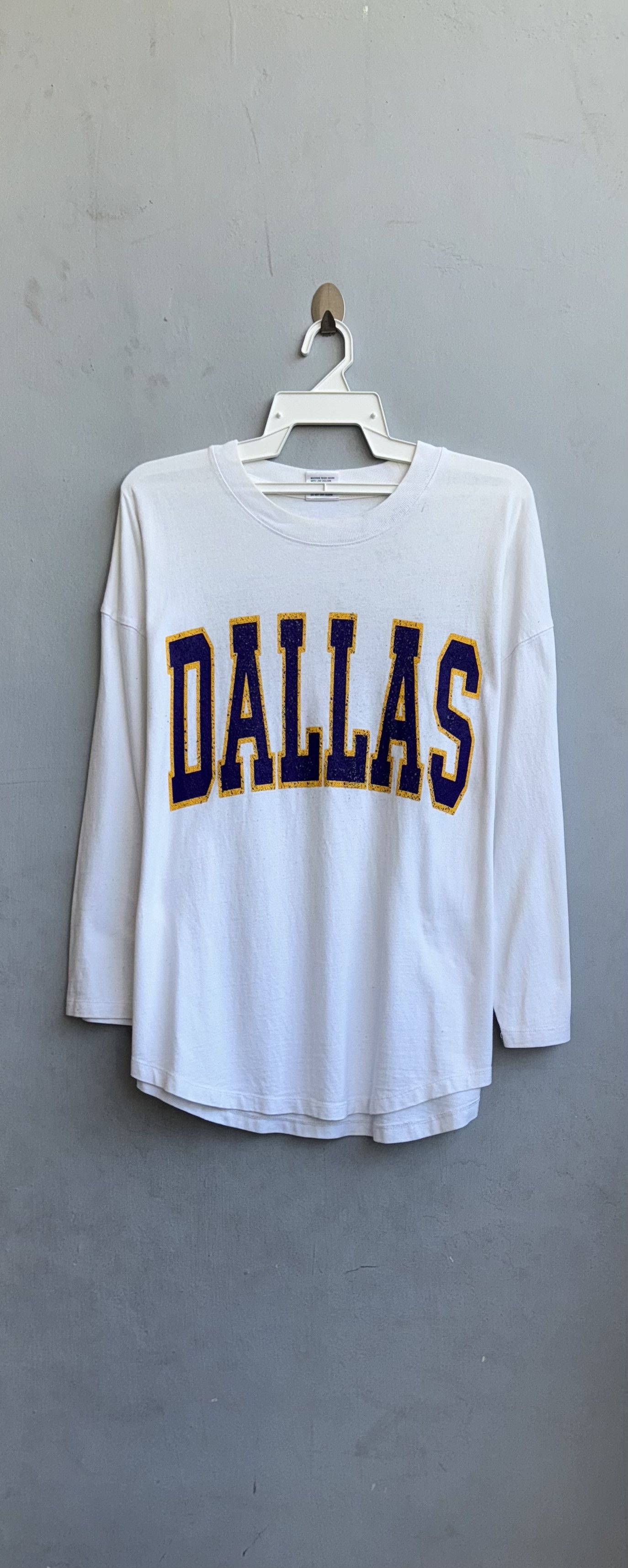 Vintage DALLAS Spell Out Shirt Size US M / EU 48-50 / 2 - 1 Thumbnail