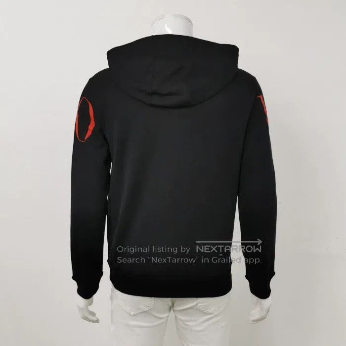 Valentino Valentino Cotton contrasting letter logo hooded zipper Size US S / EU 44-46 / 1 - 2 Thumbnail