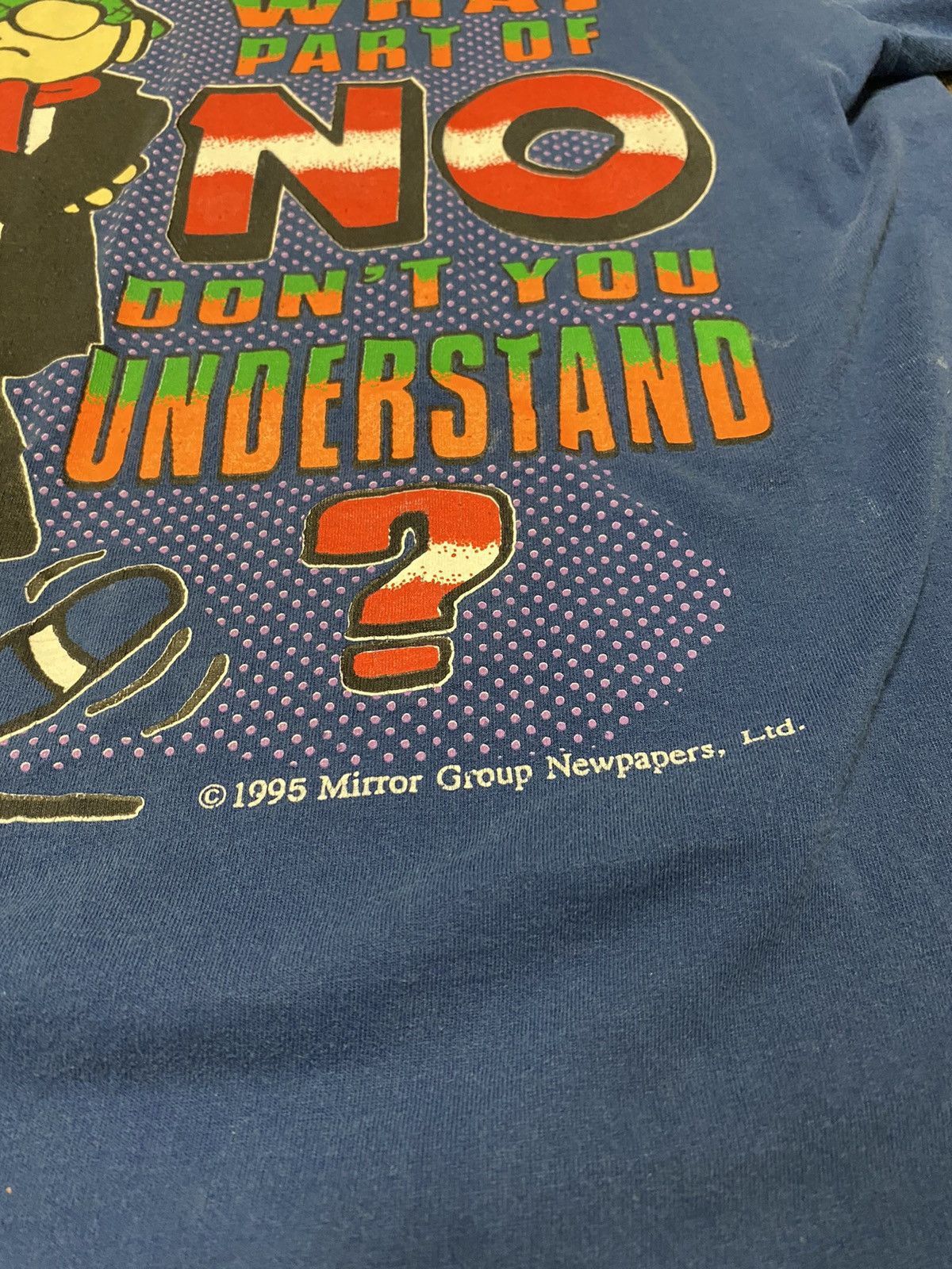 Vintage Vintage 1995 90’s Humor Comedy Single Stitch Tee T Shirt Size US XL / EU 56 / 4 - 3 Thumbnail