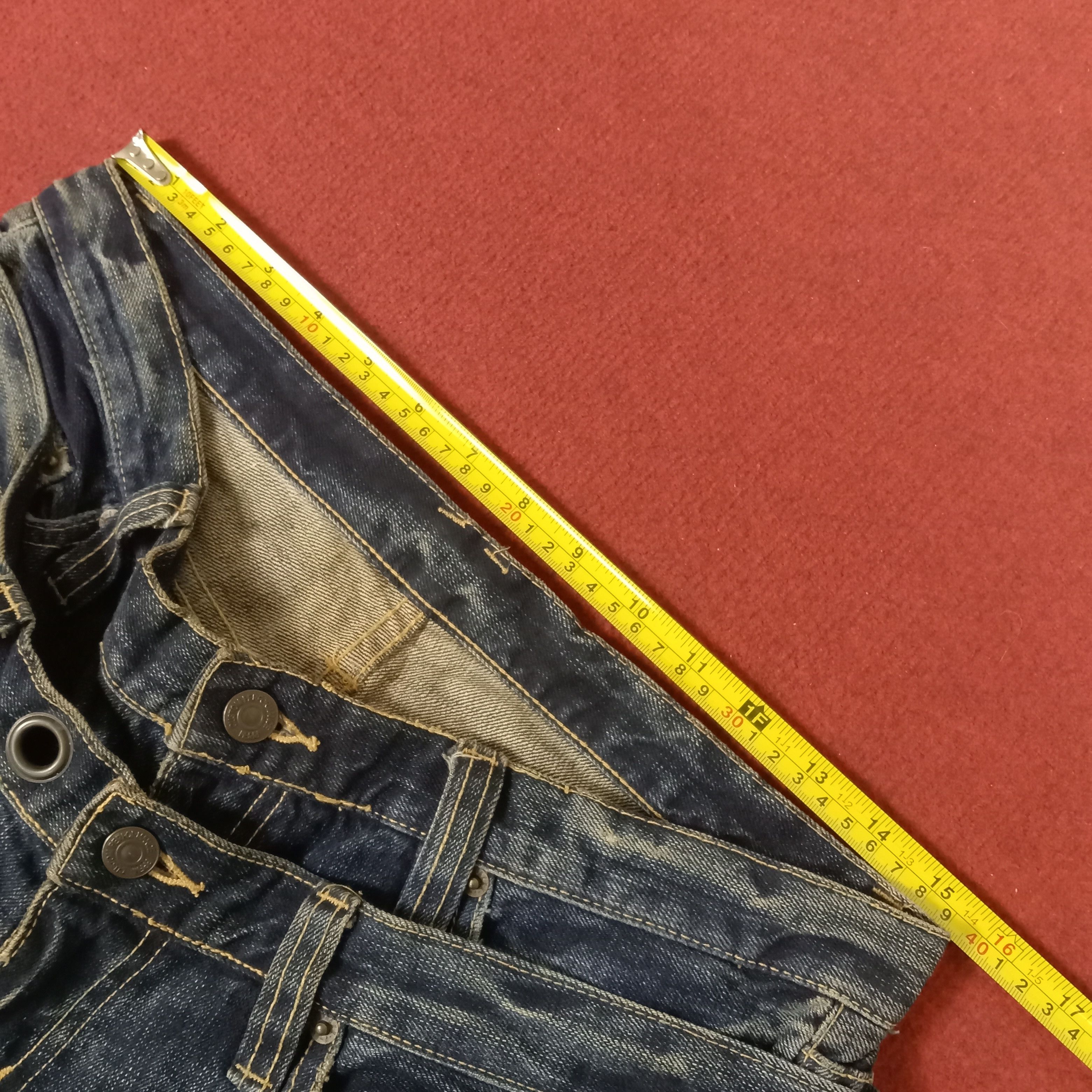 Japanese Brand × PPFM × Vintage PPFM Japanese Brand Fashion Rock Punk Style Jeans Size US 31 - 7 Thumbnail