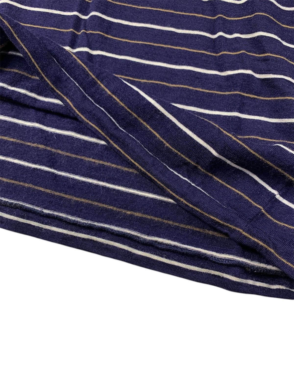 Alfred Dunhill Dunhill L/S stripe Polo shirt Size US S / EU 44-46 / 1 - 3 Thumbnail