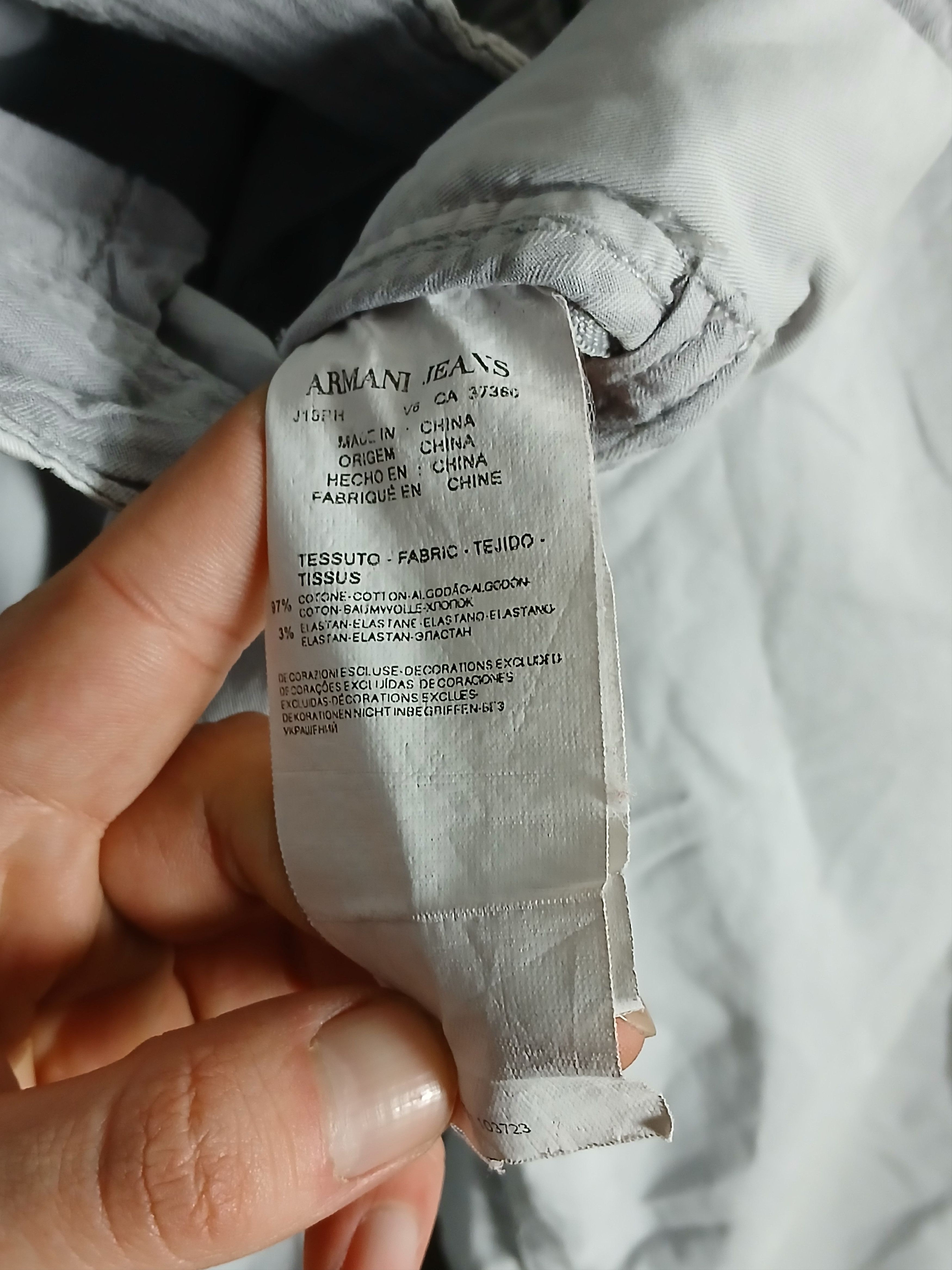 Armani Armani Jeans Cargo Pants Size US 36 / EU 52 - 15 Thumbnail