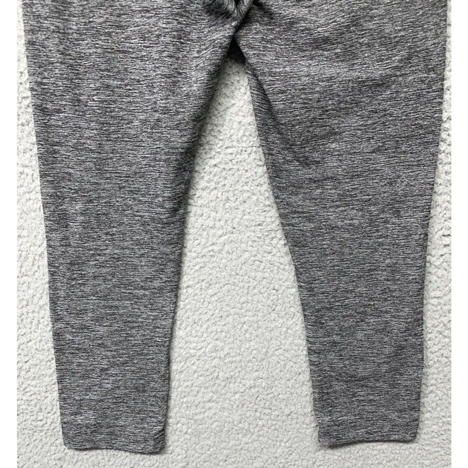 Vintage No Boundaries Leggings Women’s M High-Rise Ankle Length Heather Gray READ Size 32" / US 10 / IT 46 - 6 Thumbnail