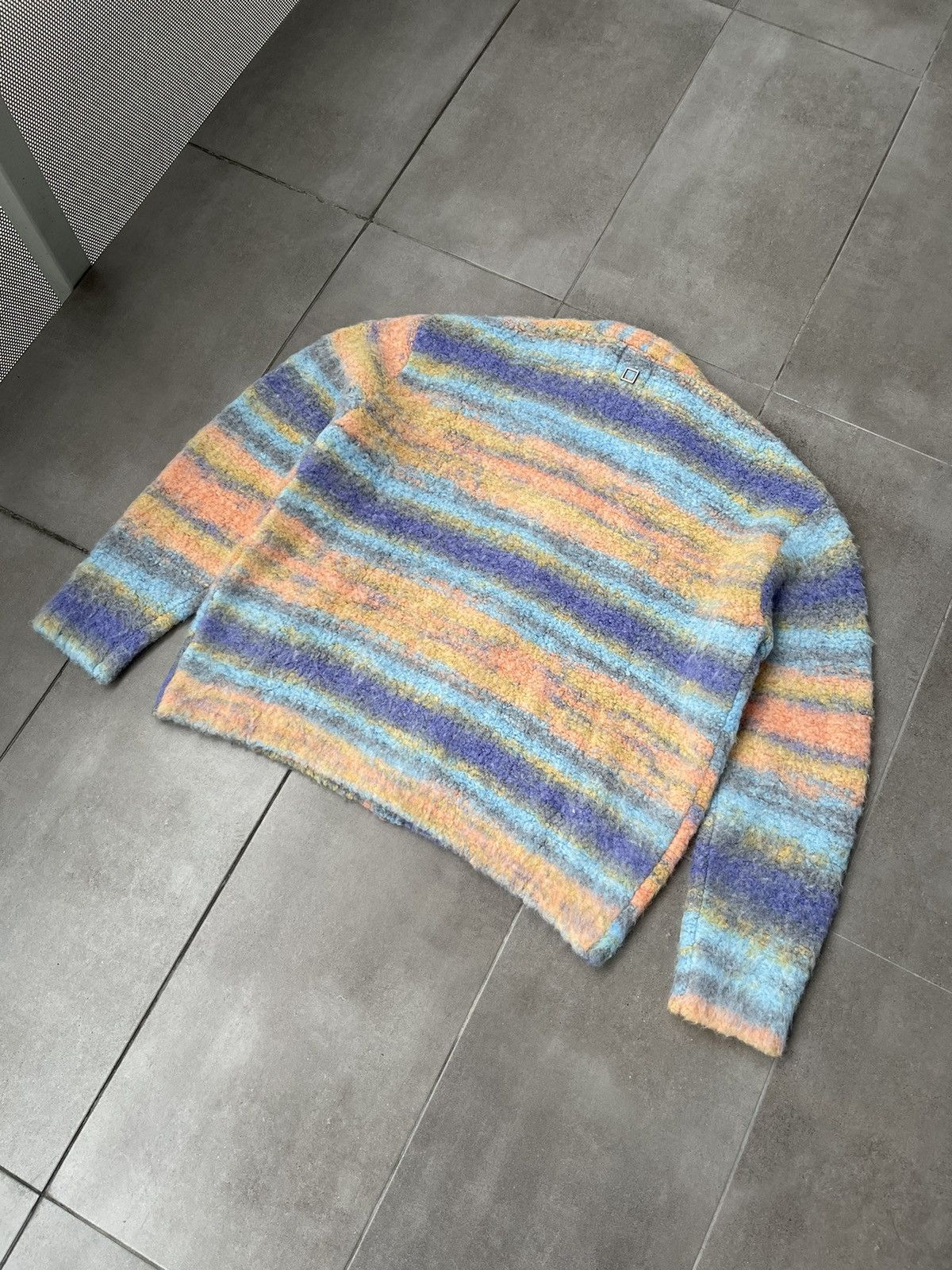!DS! SS23 Wooyoungmi Multicolor Alpaca Cardigan