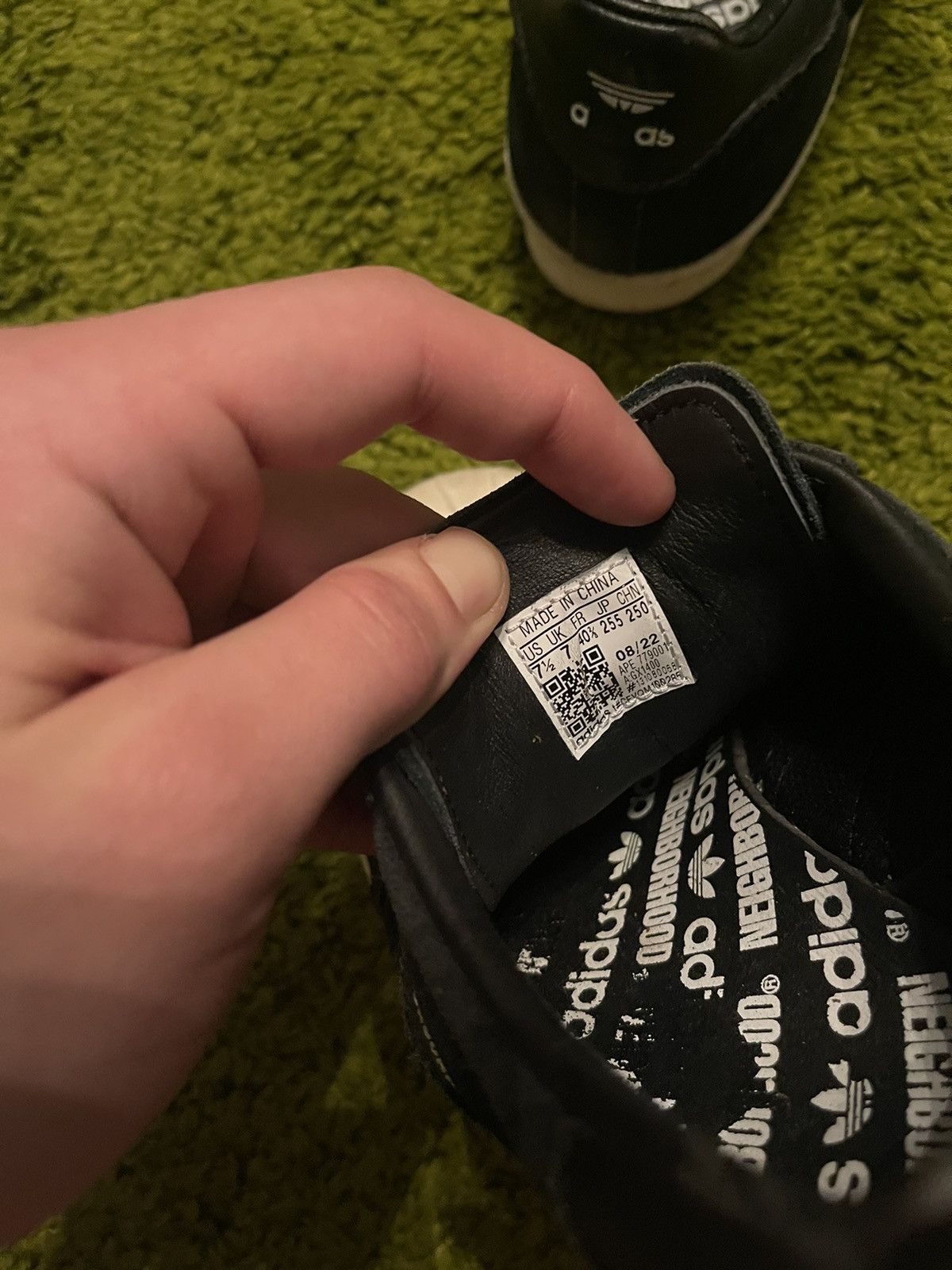 Adidas × Japanese Brand × Neighborhood Adidas x Neighborhood superstar sneakers Size US 7.5 / EU 40-41 - 10 Thumbnail